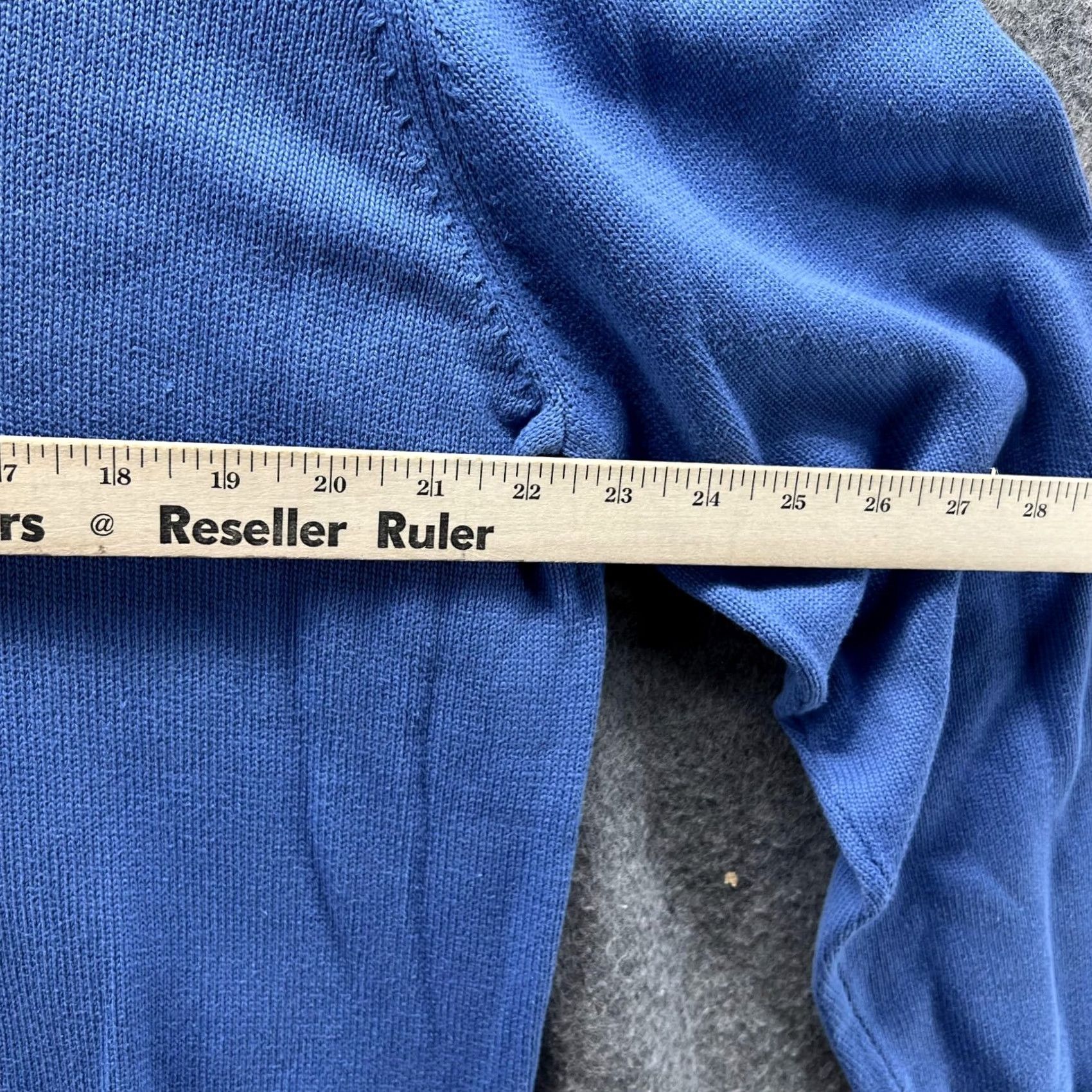 Brooks Brothers VINTAGE Brooks Brothers Sweater Men Large Pullover Fleece Blue Cotton Pima Logo Jacket Winter Fall Spring Summer Size US L / EU 52-54 / 3 - 5 Thumbnail
