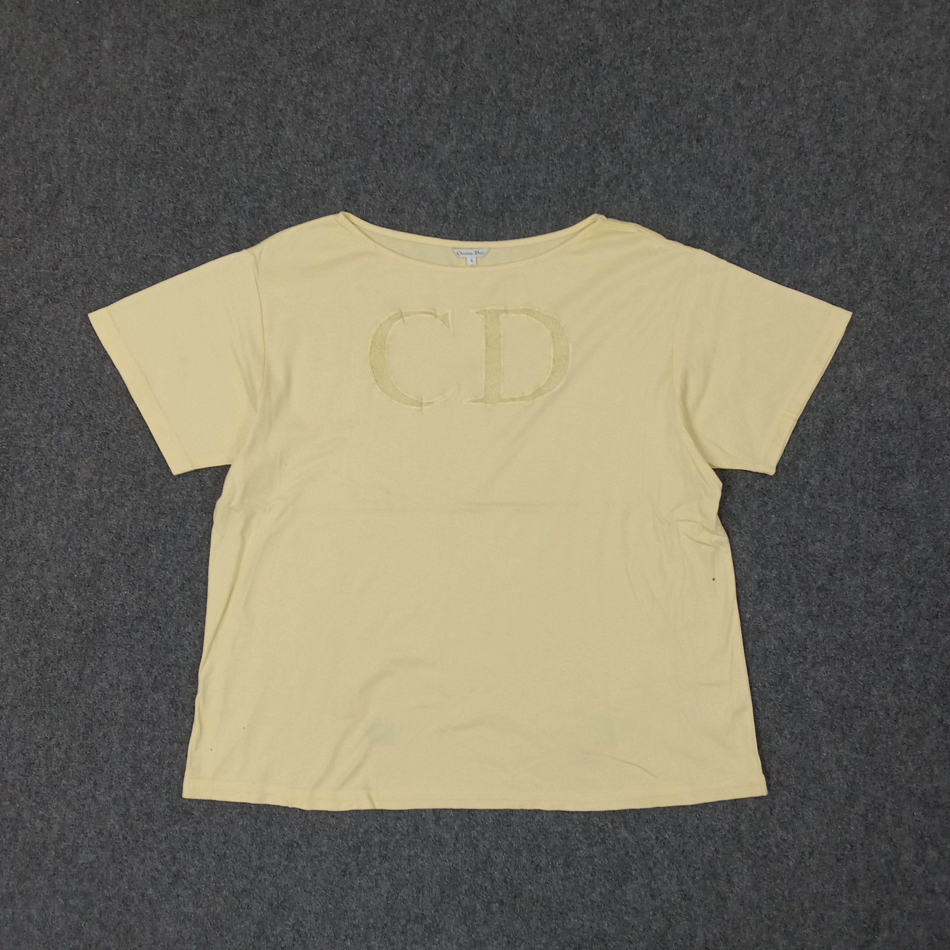 Christian Dior Monsieur Christian Dior Italian Designer Tshirt C249N42 Size L / US 10 / IT 46 - 1 Thumbnail
