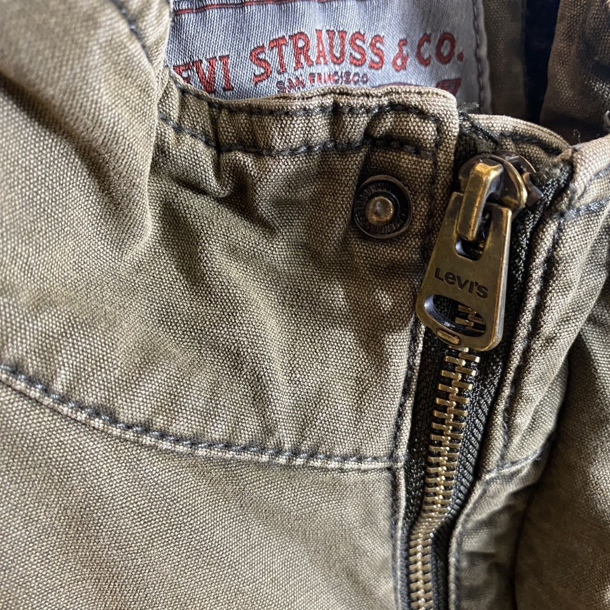 Levi's Levi's Utility Full Zip Brown Sherpa Lined Outerwear Size US S / EU 44-46 / 1 - 8 Thumbnail