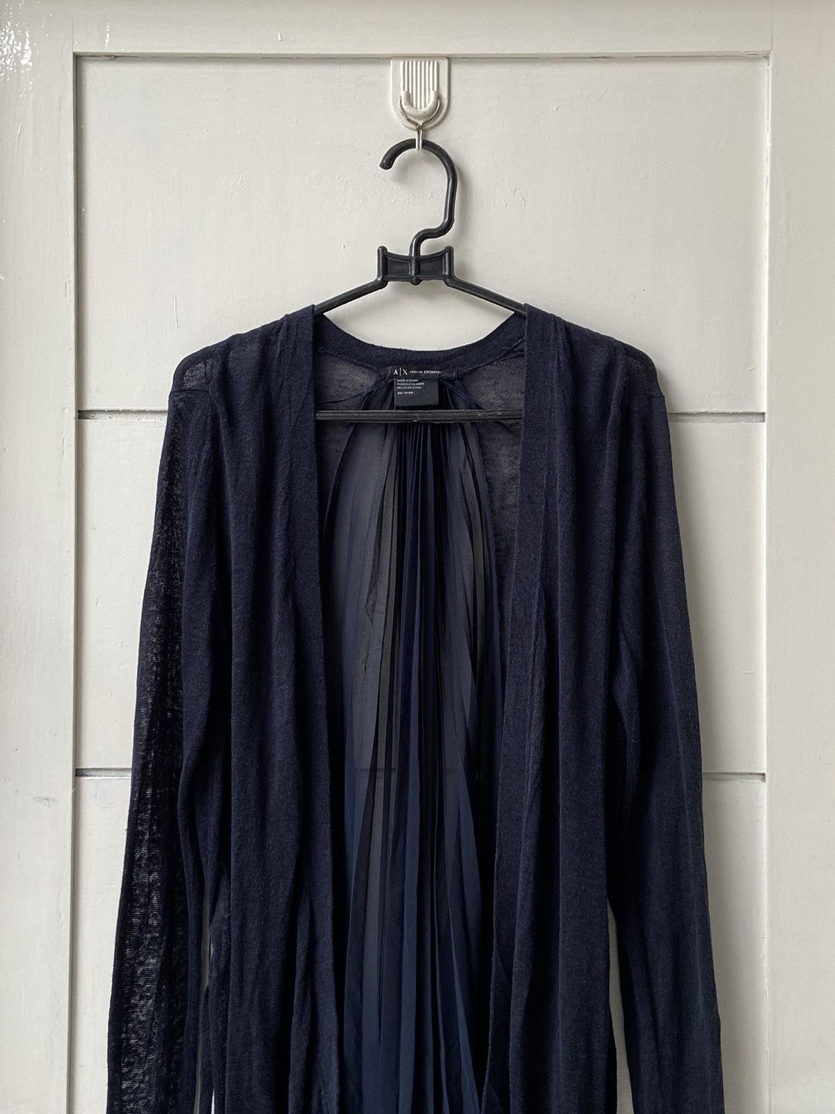 Armani Exchange ARMANI EXCHANGE Navy Cardigan Size US S / EU 44-46 / 1 - 11 Thumbnail
