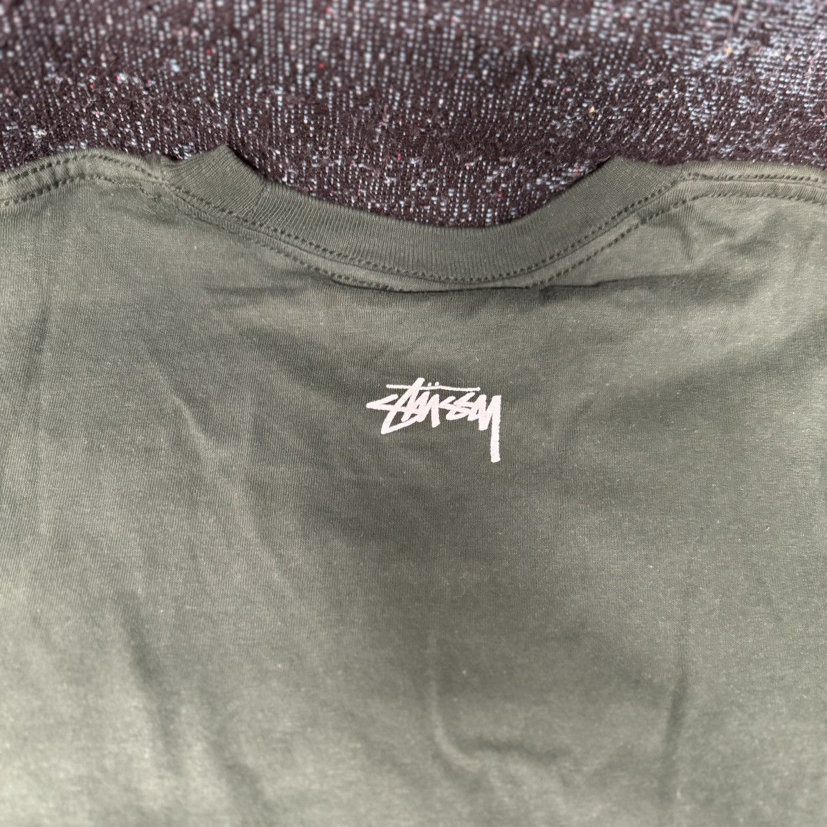 Stussy STUSSY HOLD DOWN THE CROWN LONG SLEEVE TEE FOREST GREEN Size US L / EU 52-54 / 3 - 5 Thumbnail