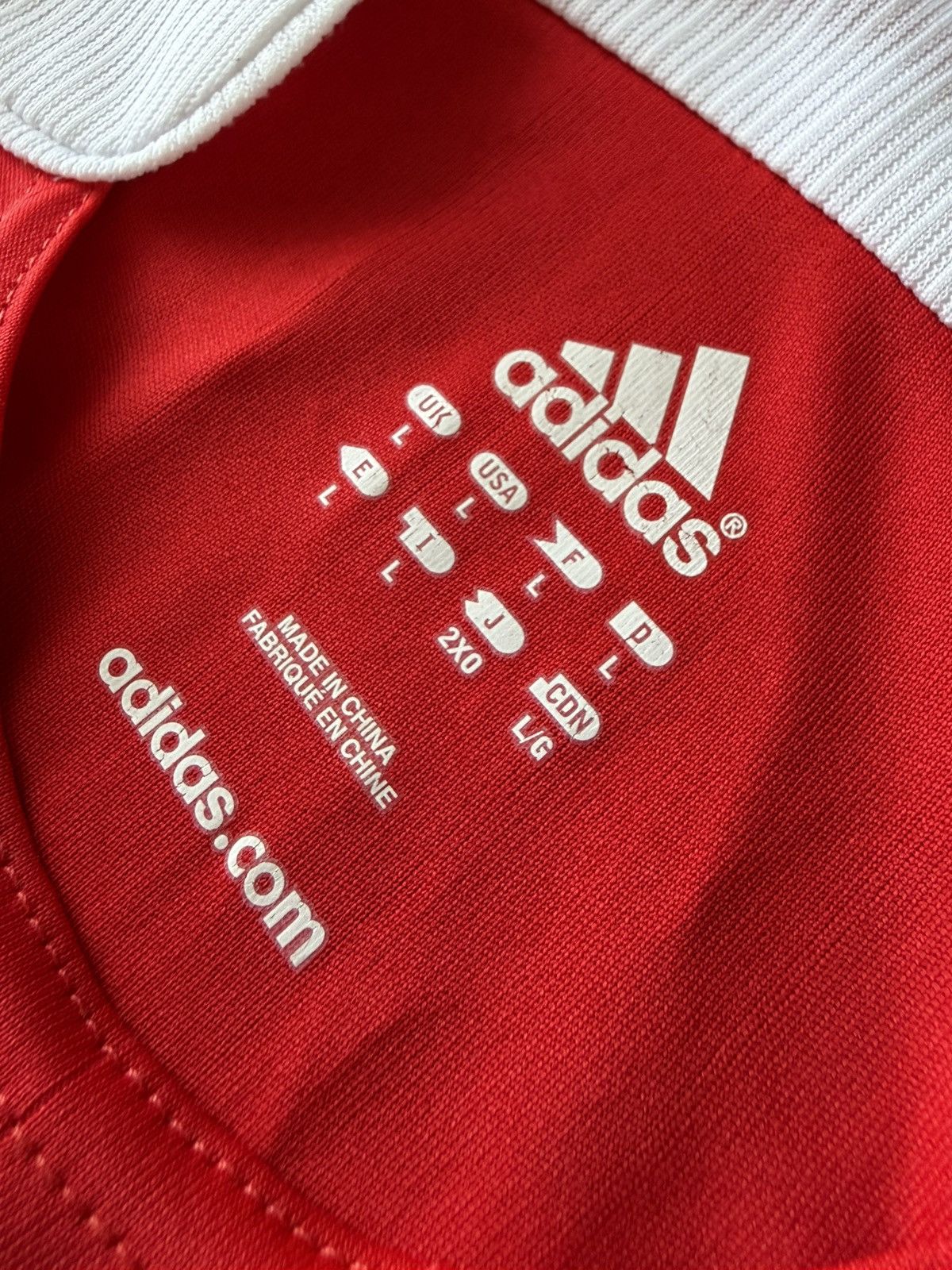 Adidas Adidas Benfica Portugal Home 2006 Football Soccer Jersey Size US L / EU 52-54 / 3 - 9 Thumbnail