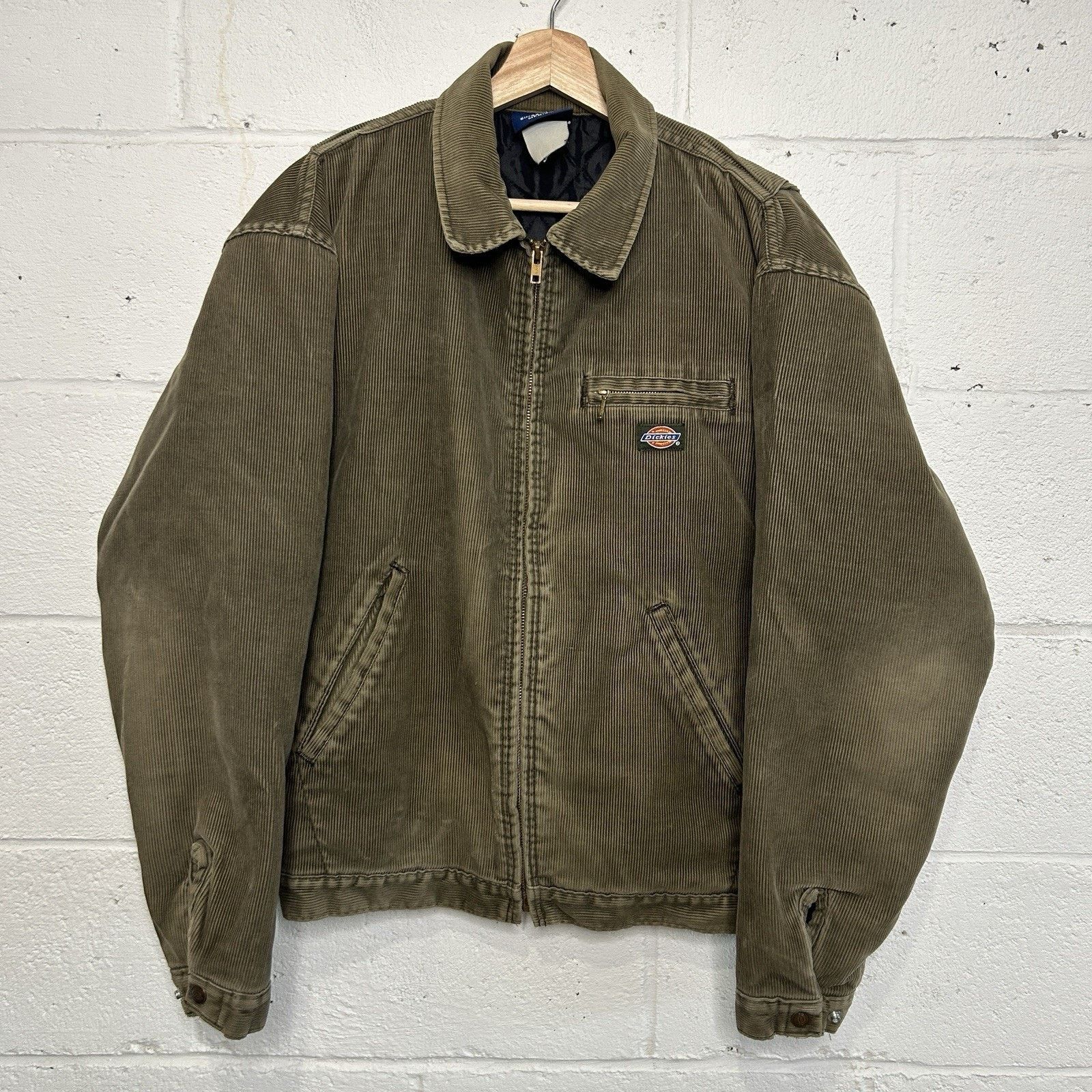 Dickies Vintage Dickies Quilt-Lined Corduroy Detroit Jacket “Green” Size US M / EU 48-50 / 2 - 1 Thumbnail