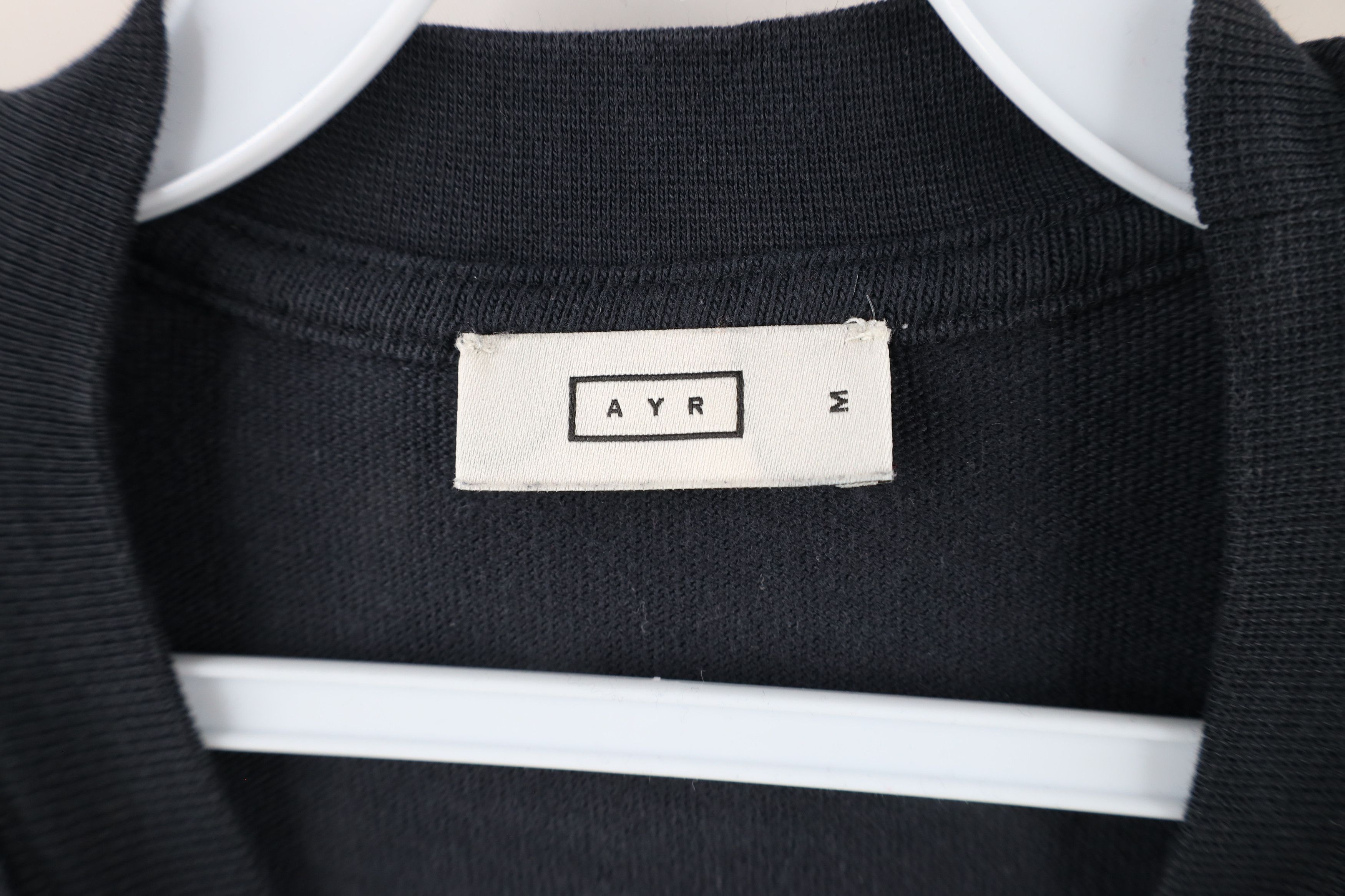 AYR × Vintage AYR All Year Round Knit Long Sleeve T-Shirt Gray Cotton Size US M / EU 48-50 / 2 - 4 Thumbnail