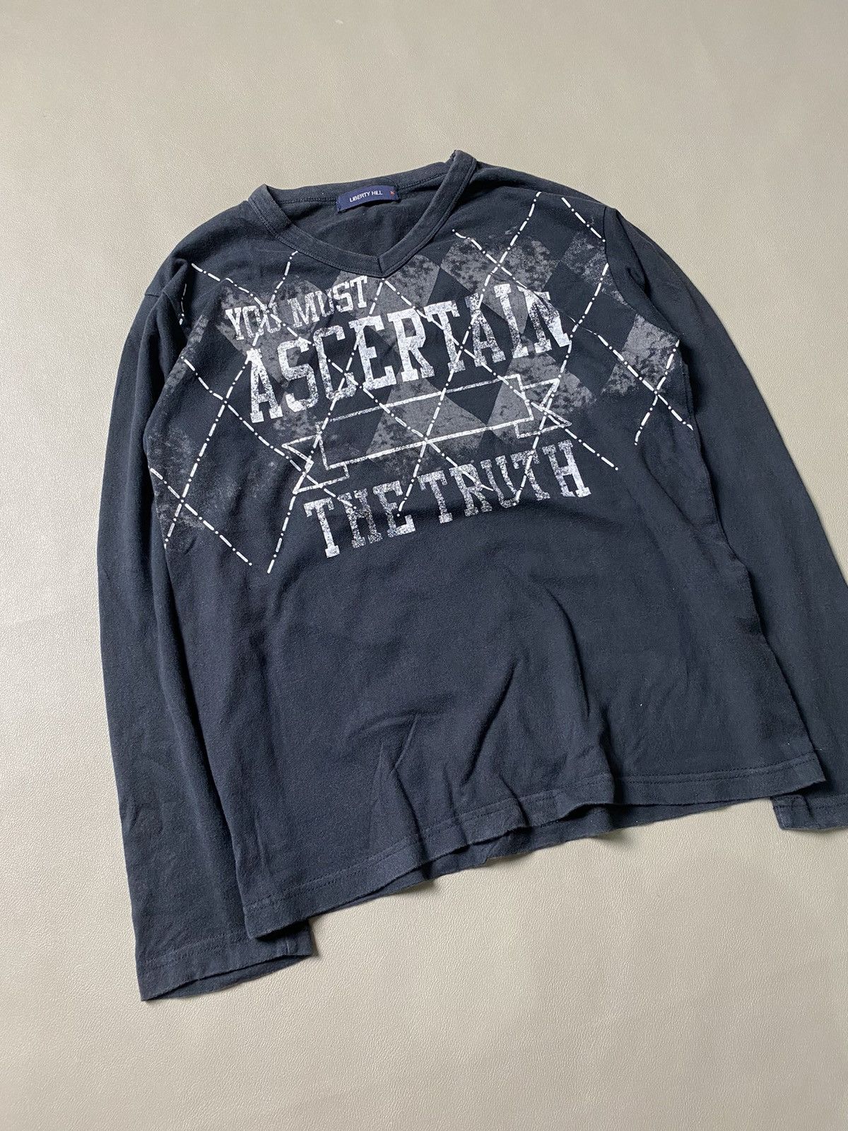 If Six Was Nine × Japanese Brand × Le Grande Bleu (L.G.B.) Liberty Hill Poem Longsleeve Size US M / EU 48-50 / 2 - 2 Thumbnail