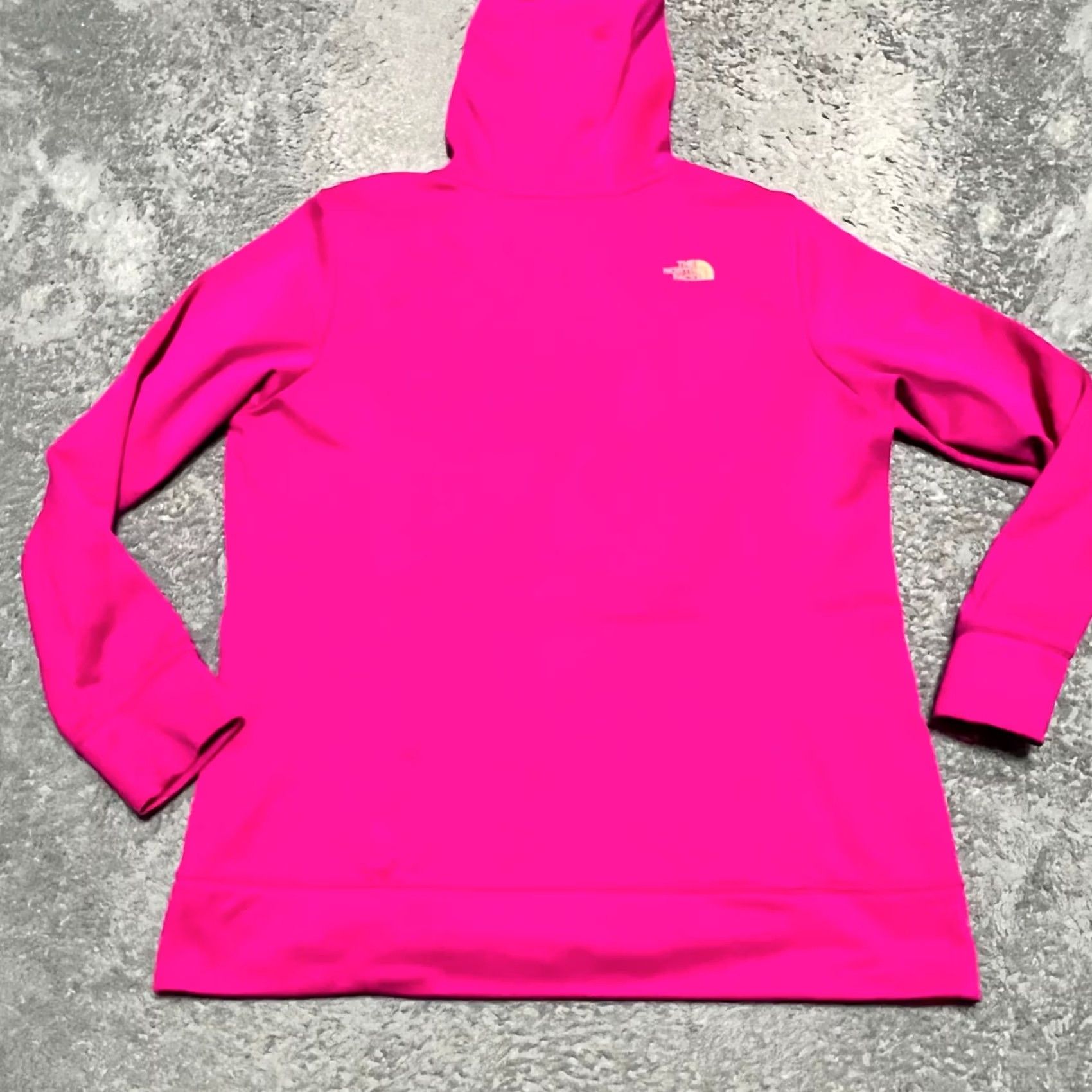 The North Face The North Face Hoodie Womens XL Hot Pink Pullover Hiking Outdoor Sweatshirt Size XL / US 12-14 / IT 48-50 - 3 Thumbnail