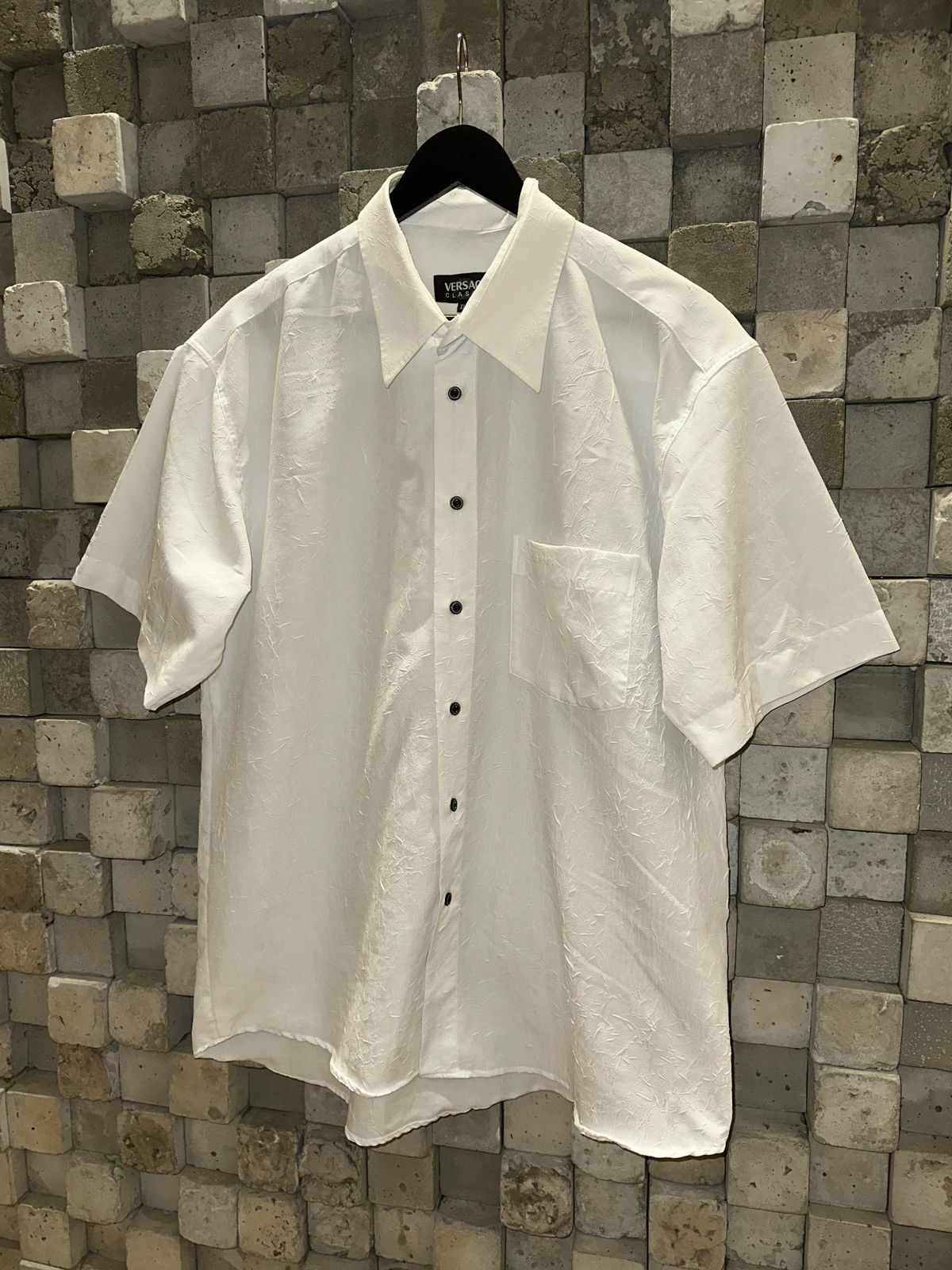 Versace Versace Classic Shirt Viscose 100% Size US XL / EU 56 / 4 - 1 Thumbnail