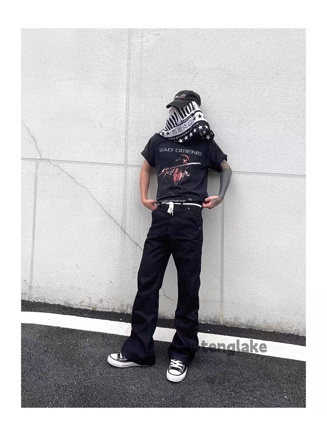 Jean Unisex outdoor utility punk yuppie bootcut grunge jeans Size US 32 / EU 48 - 6 Thumbnail