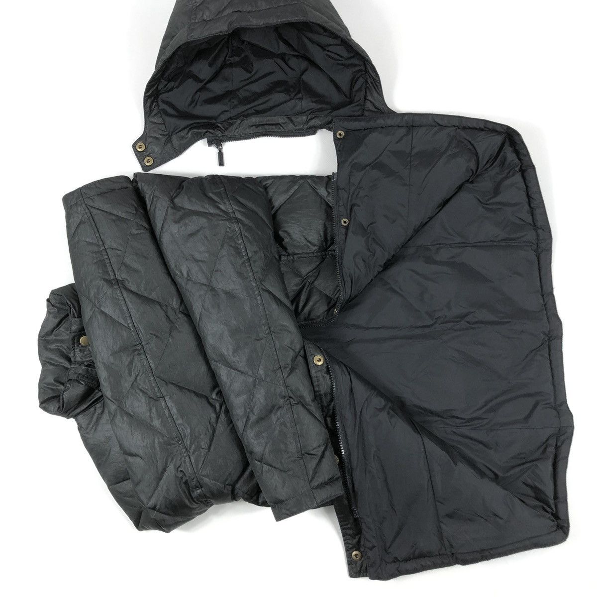 Barbour × Belstaff × Designer BARBOUR International Nation Hooded Down Parka Jacket Coat 8 Size M / US 6-8 / IT 42-44 - 9 Thumbnail