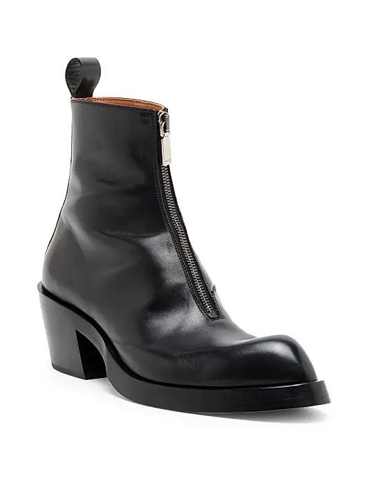 Alexander McQueen os11x0226 Sparrow Leather Boots in Black Size US 8 / EU 41 - 2 Thumbnail