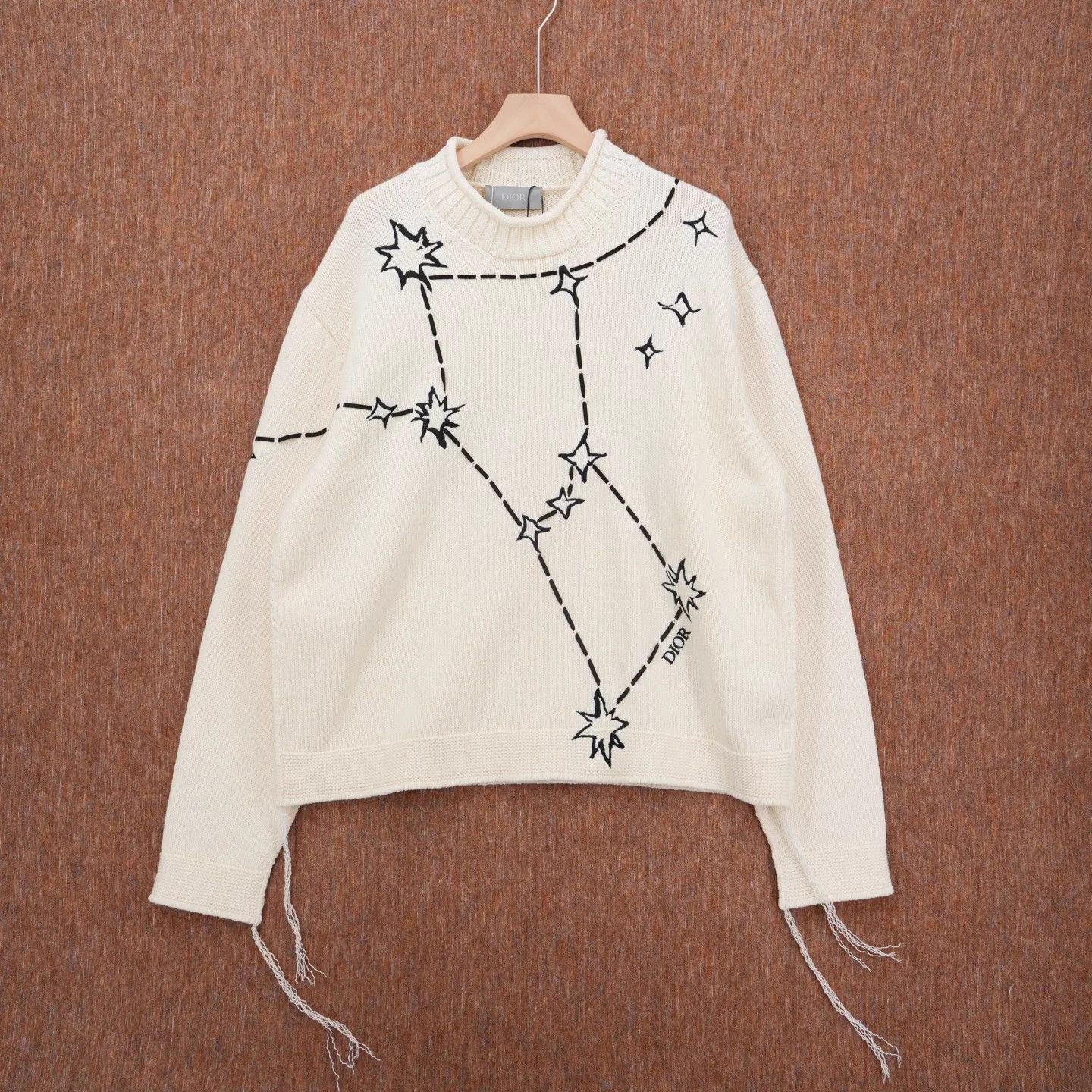 Dior Dior New Star Embroidered Knit Sweater XXL Size XXL / US 16-18 / IT 52-54 - 1 Thumbnail