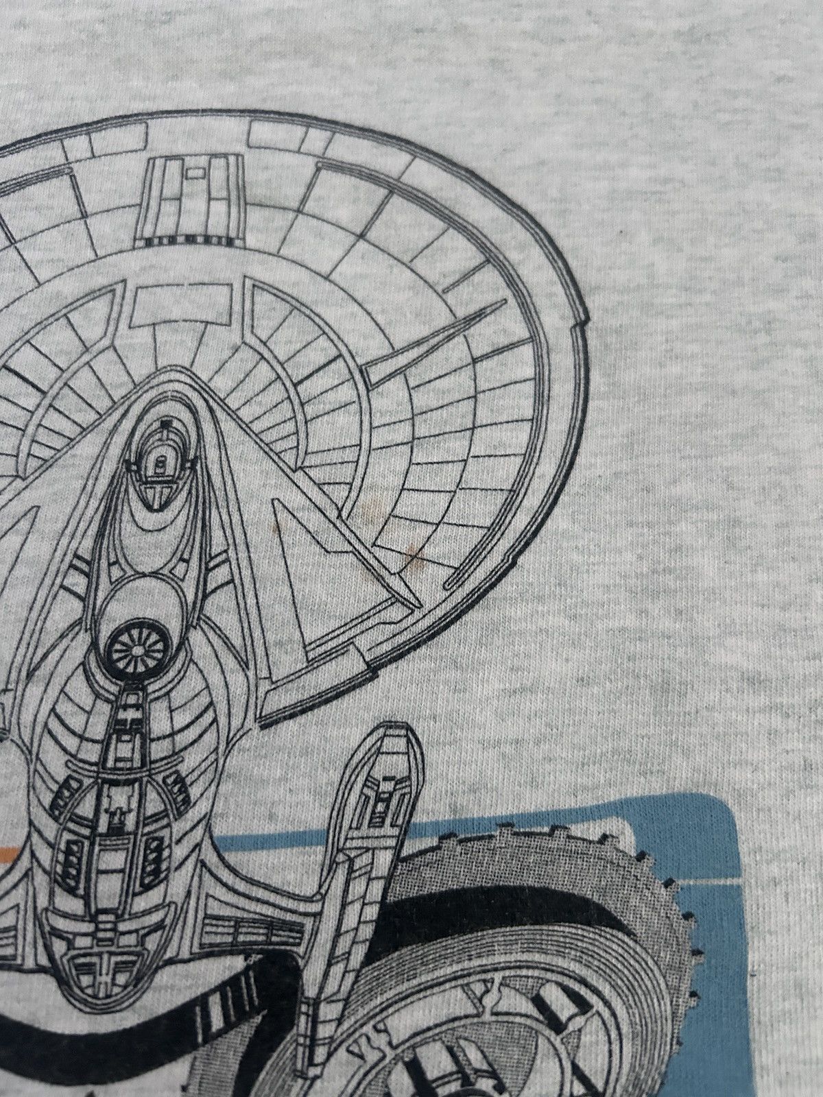 Vintage Vintage 90s Star Trek Video Playback Promo T-Shirt Size US L / EU 52-54 / 3 - 6 Thumbnail
