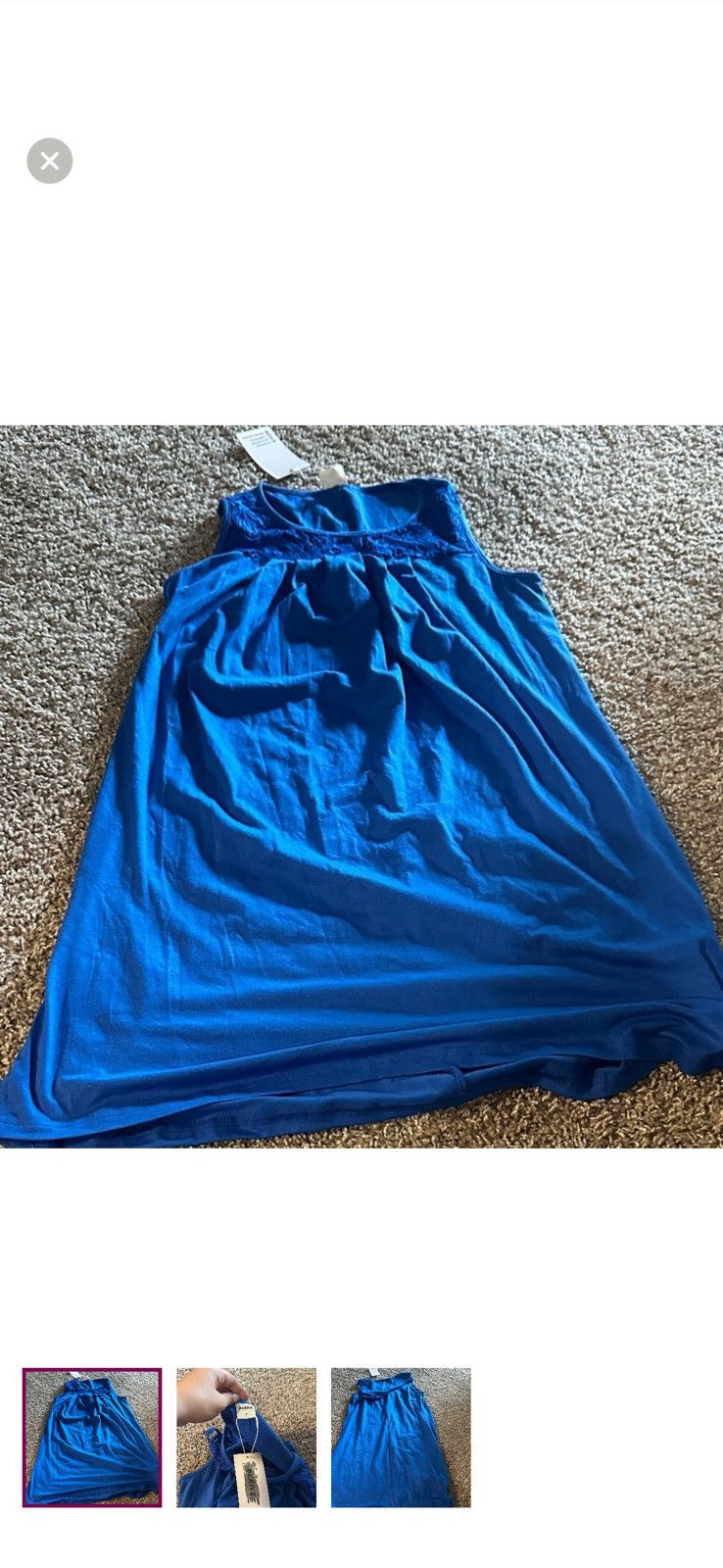 Other Blue dress Size S / US 4 / IT 40 - 1 Thumbnail