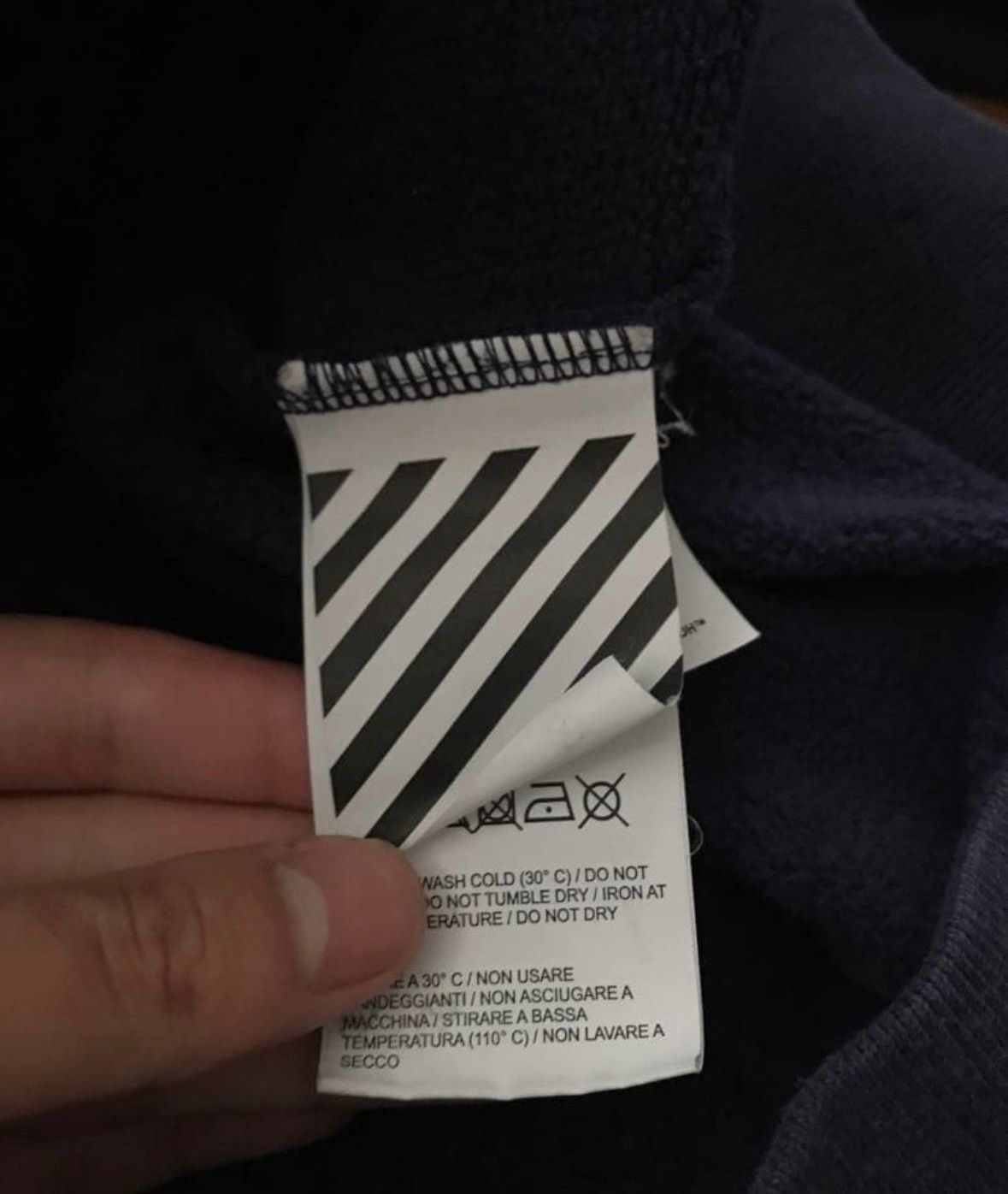 Off-White Off white Virgil Abloh Hoodie Size US S / EU 44-46 / 1 - 4 Thumbnail