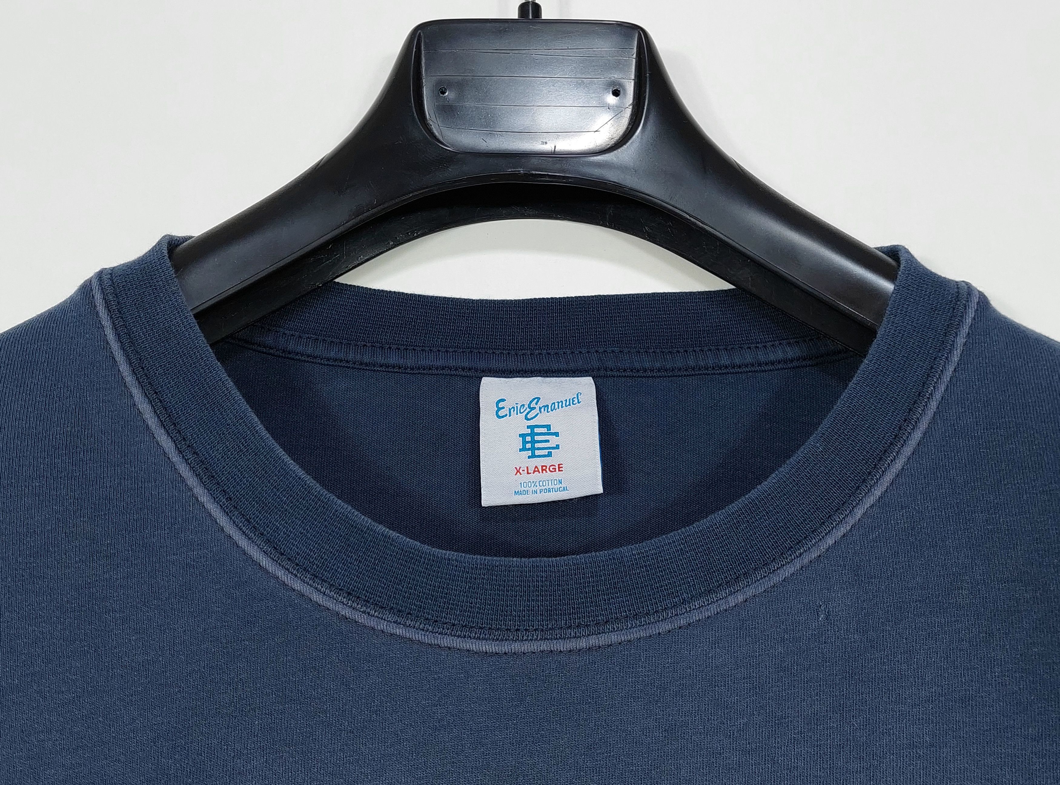 Eric Emanuel EE NYC ss tshirt - washed navy XXL Size US XXL / EU 58 / 5 - 2 Thumbnail