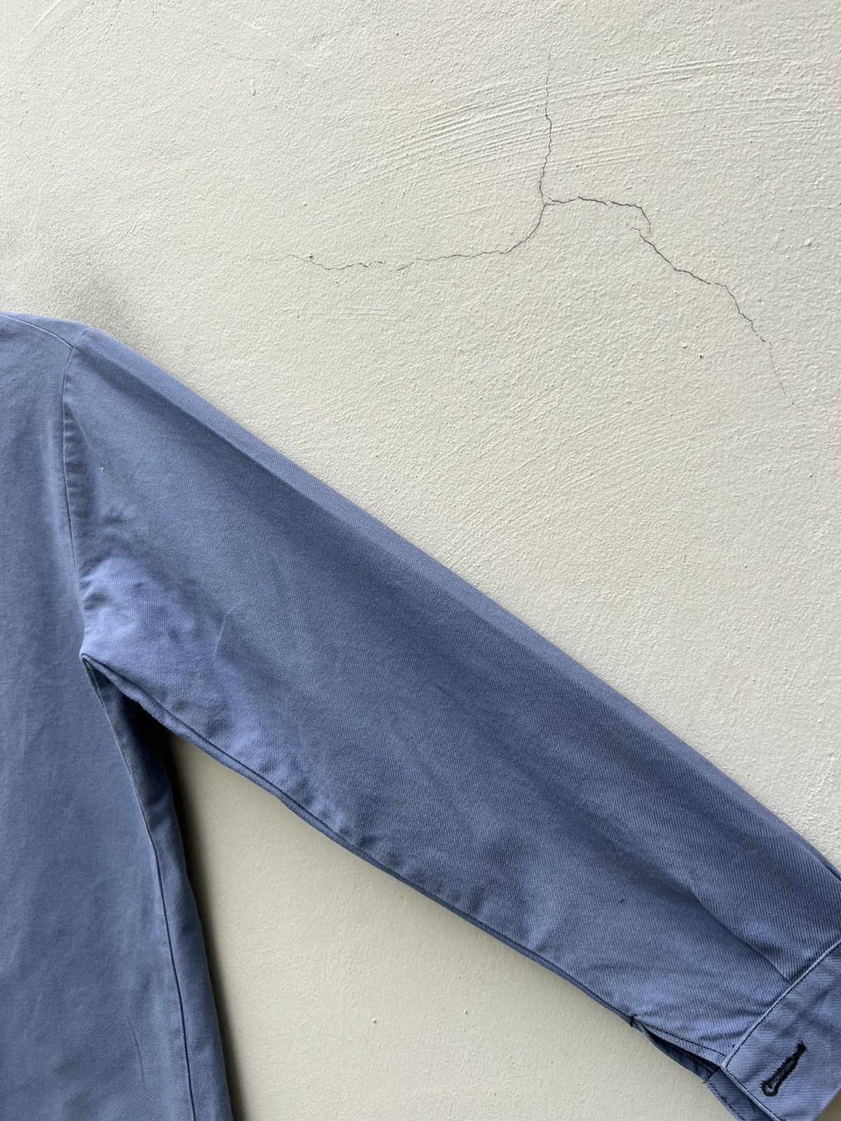 Danton Vintage Danton France Faded Blue Chore Work Jacket Size US M / EU 48-50 / 2 - 15 Thumbnail