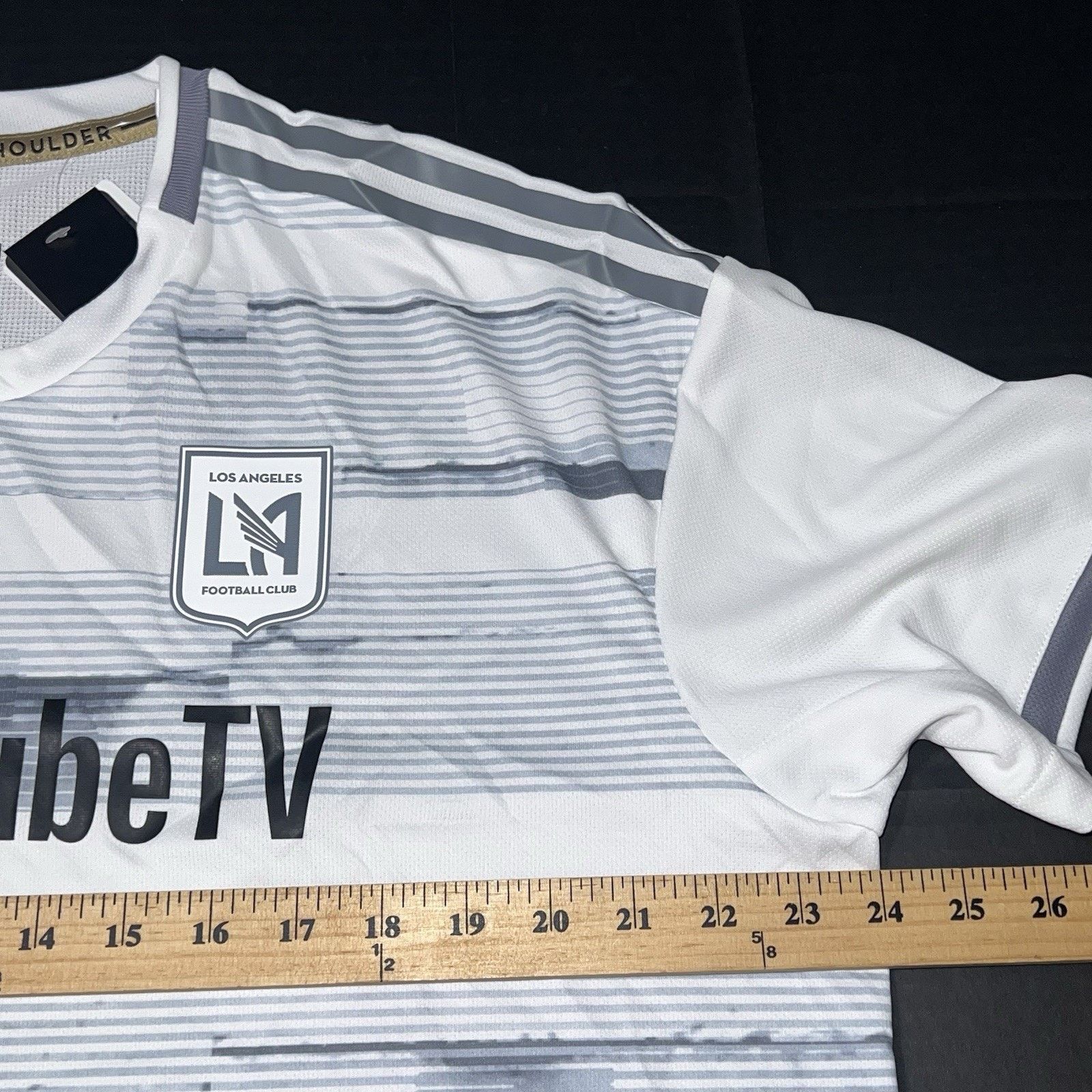Adidas $120 Adidas LA FC MLS Away GE5945 Soccer Jersey XL YouTube Size US XL / EU 56 / 4 - 8 Thumbnail