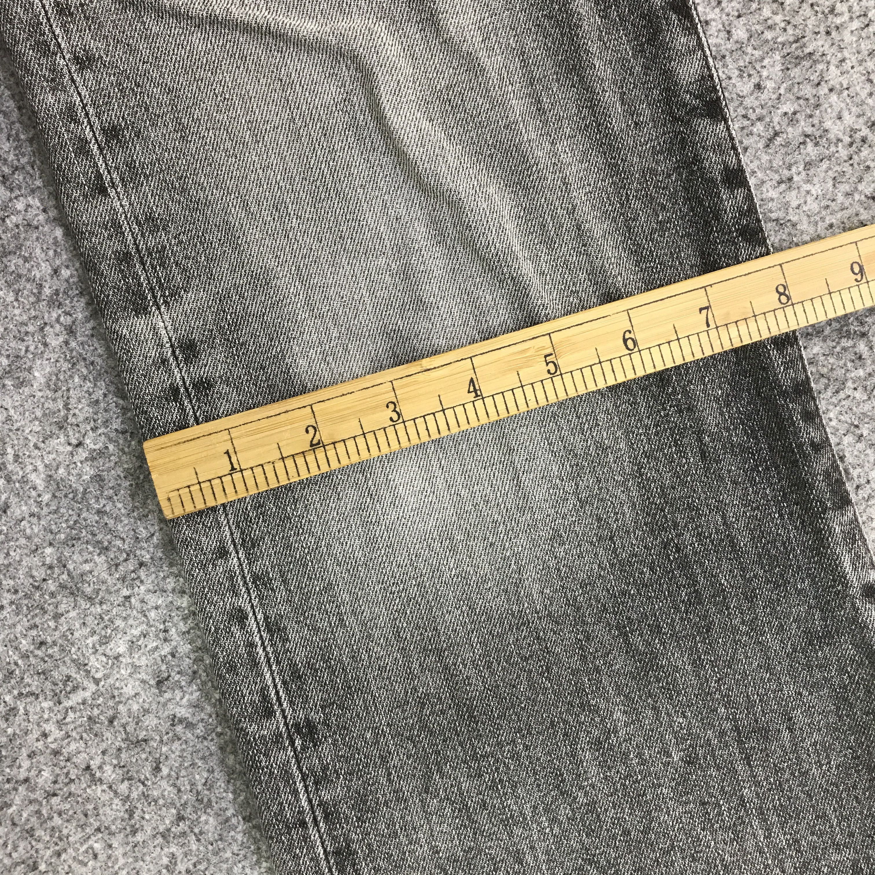 Uniqlo Black Faded uniqlo Japan distressed denim pants K118B3 Size US 32 / EU 48 - 10 Thumbnail
