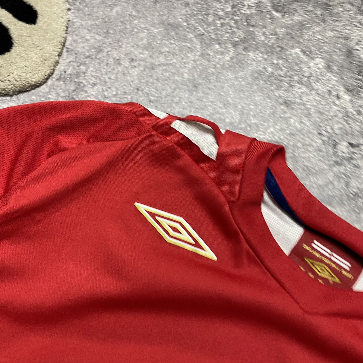 Umbro Vintage Umbro England 2006 National Football team jersey Size US XXL / EU 58 / 5 - 4 Thumbnail