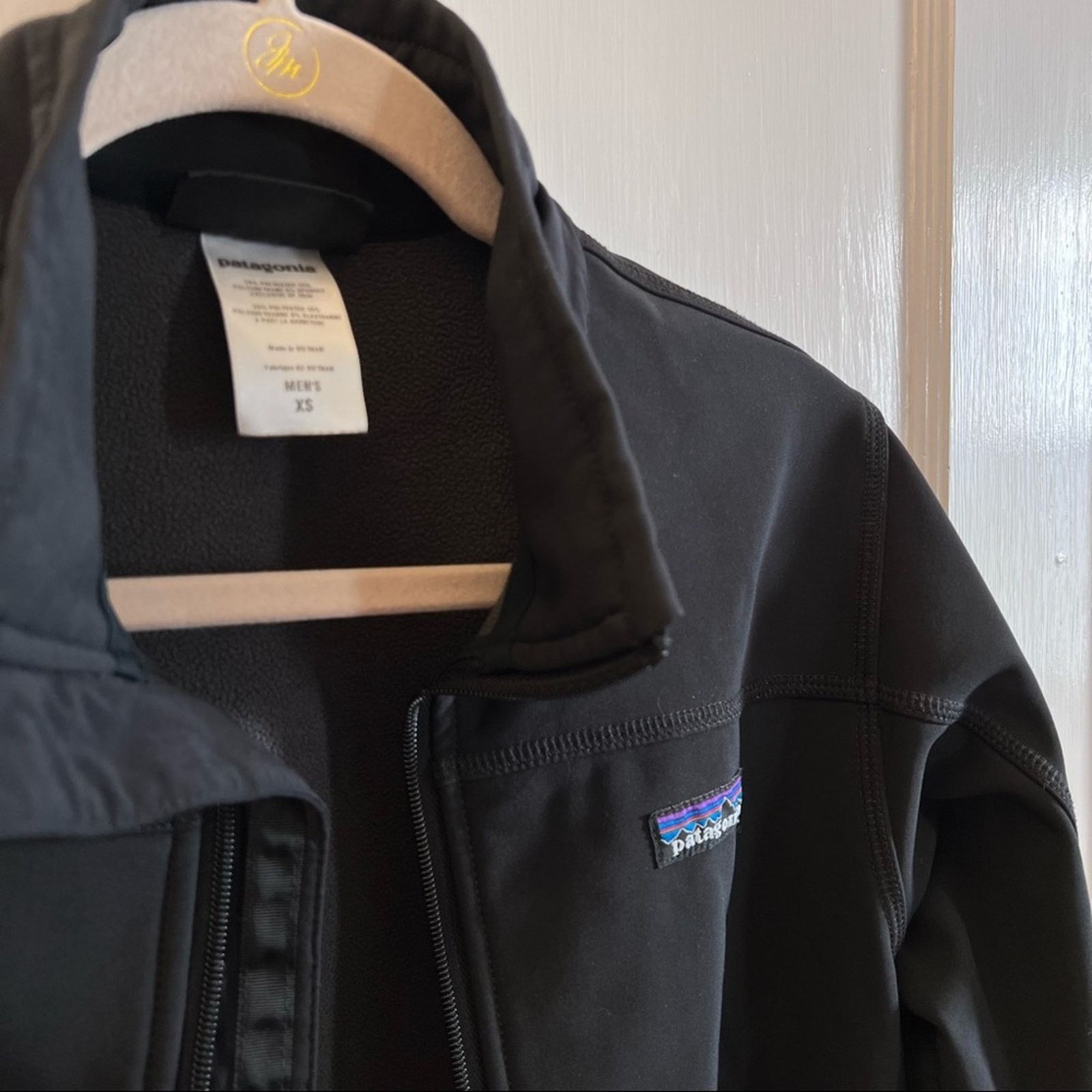Patagonia Patagonia Men's Black Softshell Fleece-Lined Jacket Size US XS / EU 42 / 0 - 10 Thumbnail