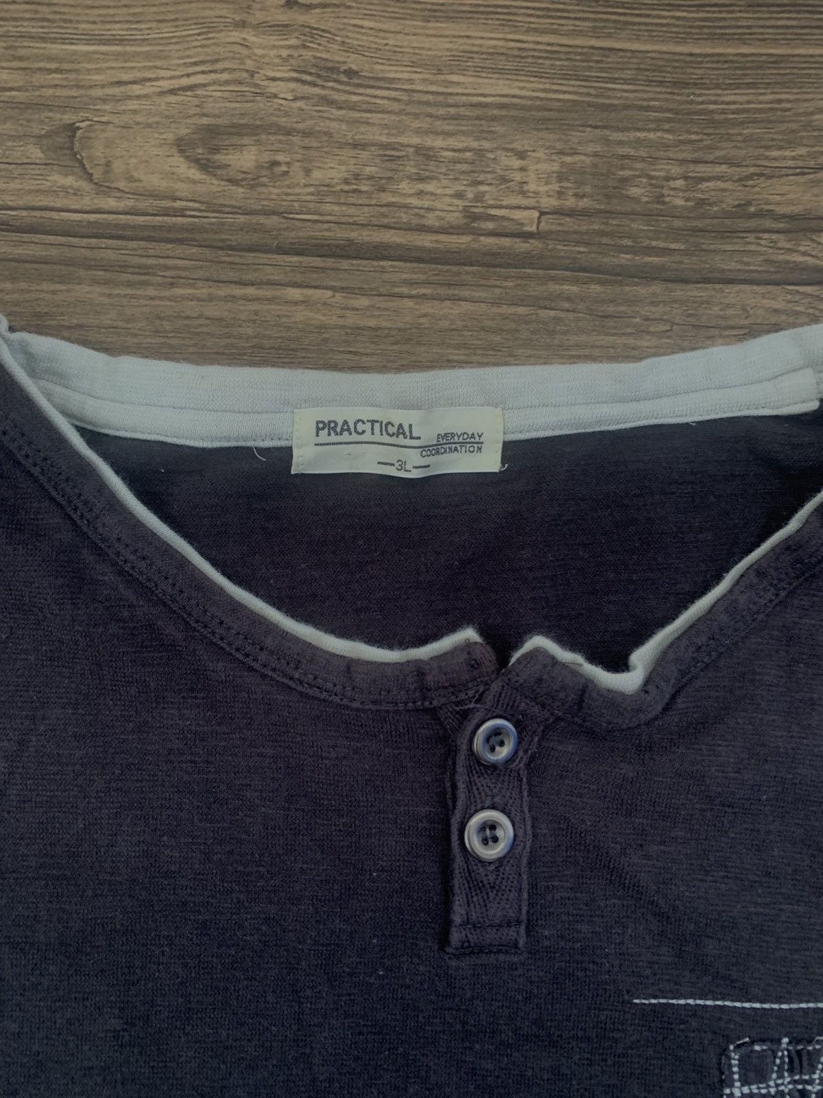 Japanese Brand 2000s japanese archive practical y2k longsleeve tee Size US L / EU 52-54 / 3 - 4 Thumbnail