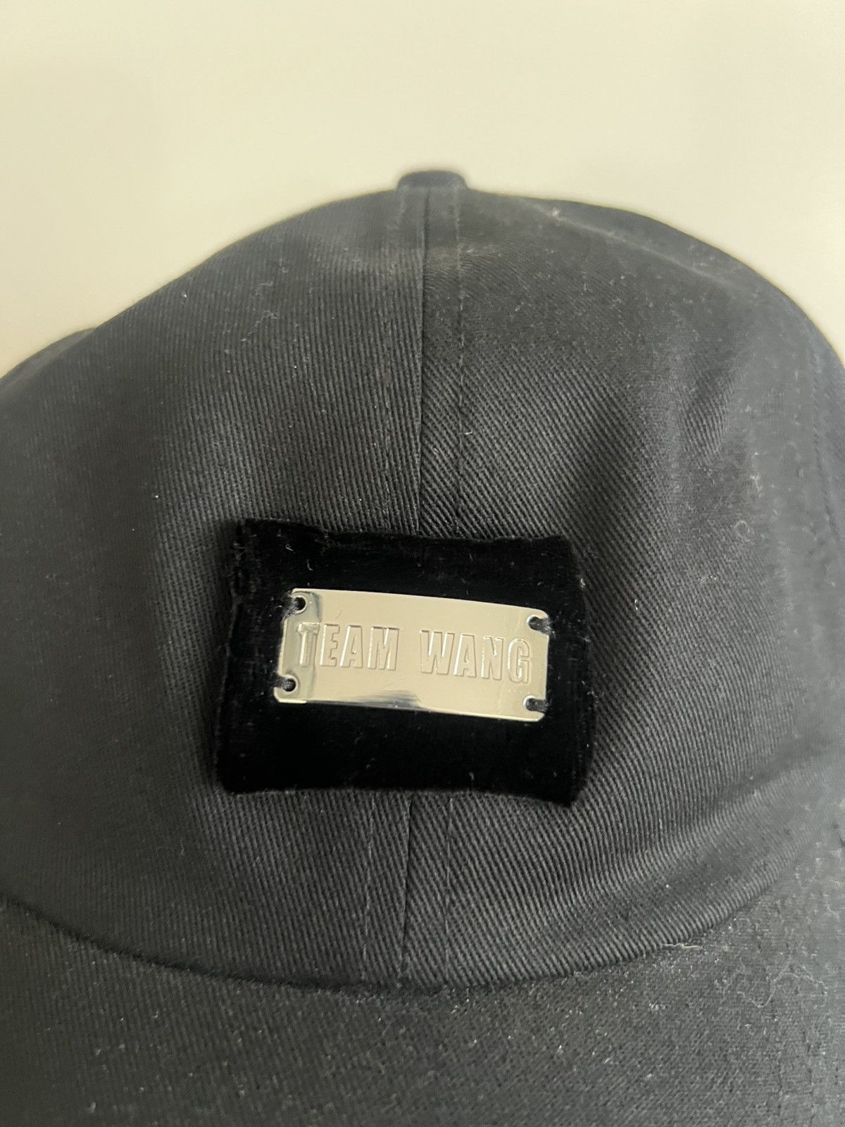 Designer × TEAM WANG TEAM WANG Baseball Caps Unisex Black Size ONE SIZE - 2 Thumbnail