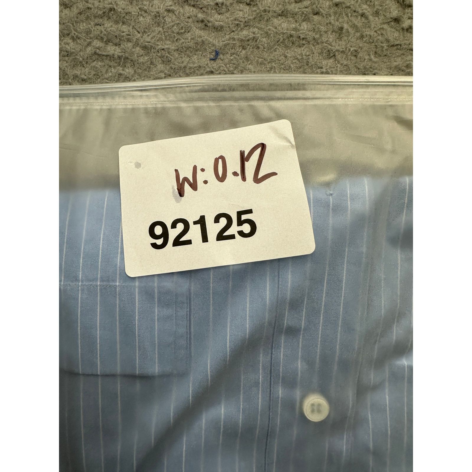 Brioni Brioni Pinstripe Blue Dress Shirt Mens 2XL Double Cuffs Size US XXL / EU 58 / 5 - 10 Thumbnail