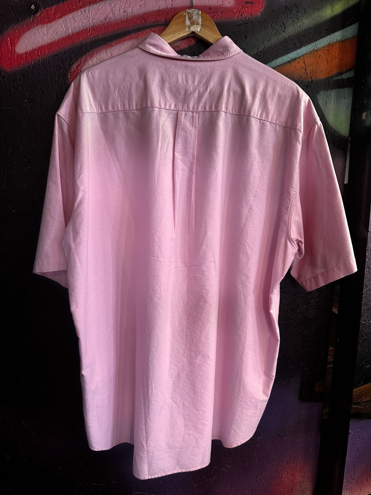 Supreme Supreme Loose Fit S/S Oxford Shirt pink Size US XL / EU 56 / 4 - 2 Thumbnail