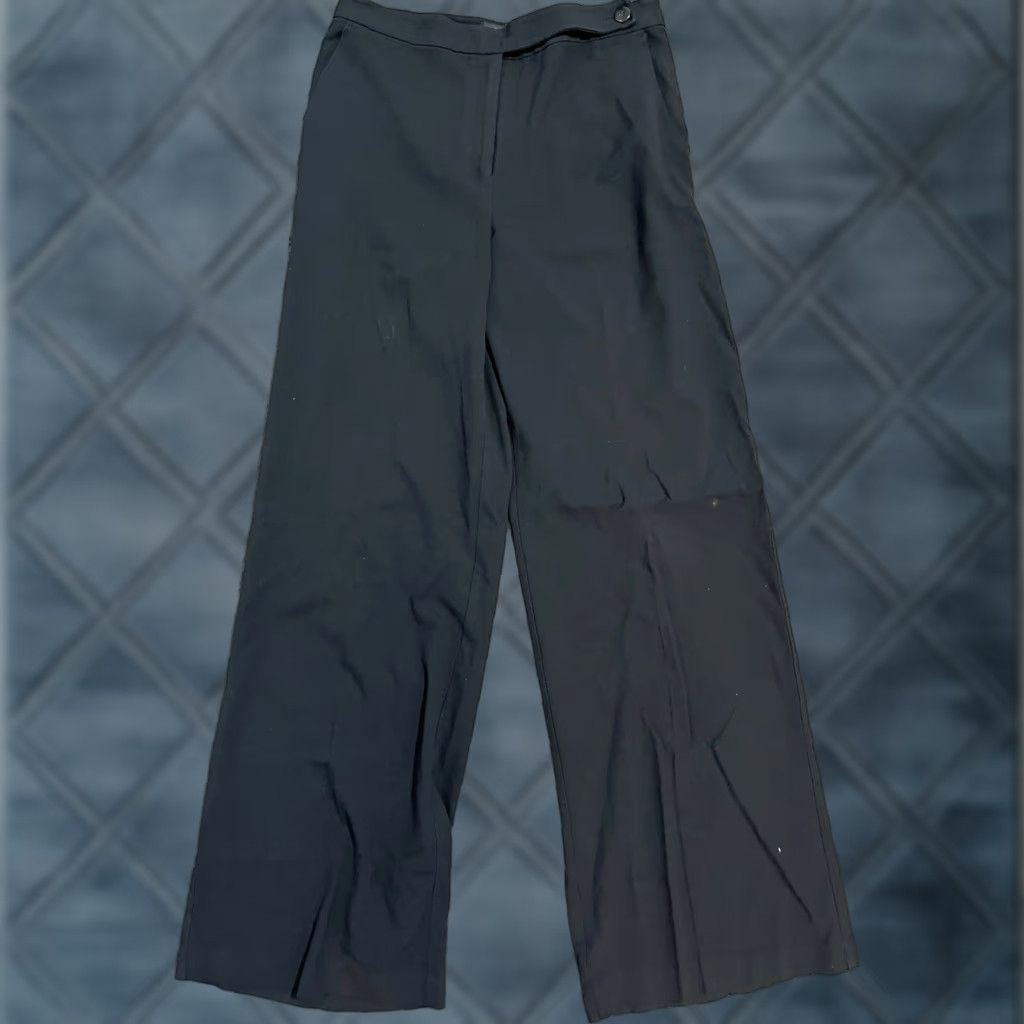 Express EXPRESS Dress Pants - Women - World Brand Stretch SZ 7/8 - 30" Inseam - Black - Knit Spandex Workwear / Casual Trousers Size 28" / US 6 / IT 42 - 1 Thumbnail
