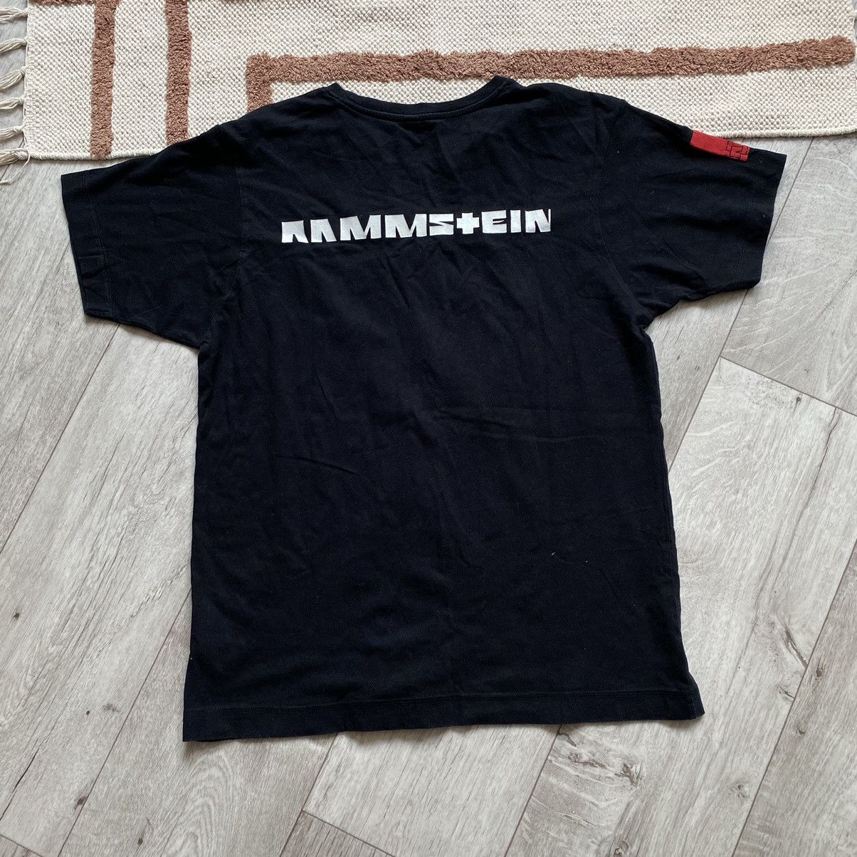 Band Tees RAMMSTEIN Y2K DOUBLE SIDE PRINT REFLECTIVE T SHIRT Size US M / EU 48-50 / 2 - 2 Thumbnail