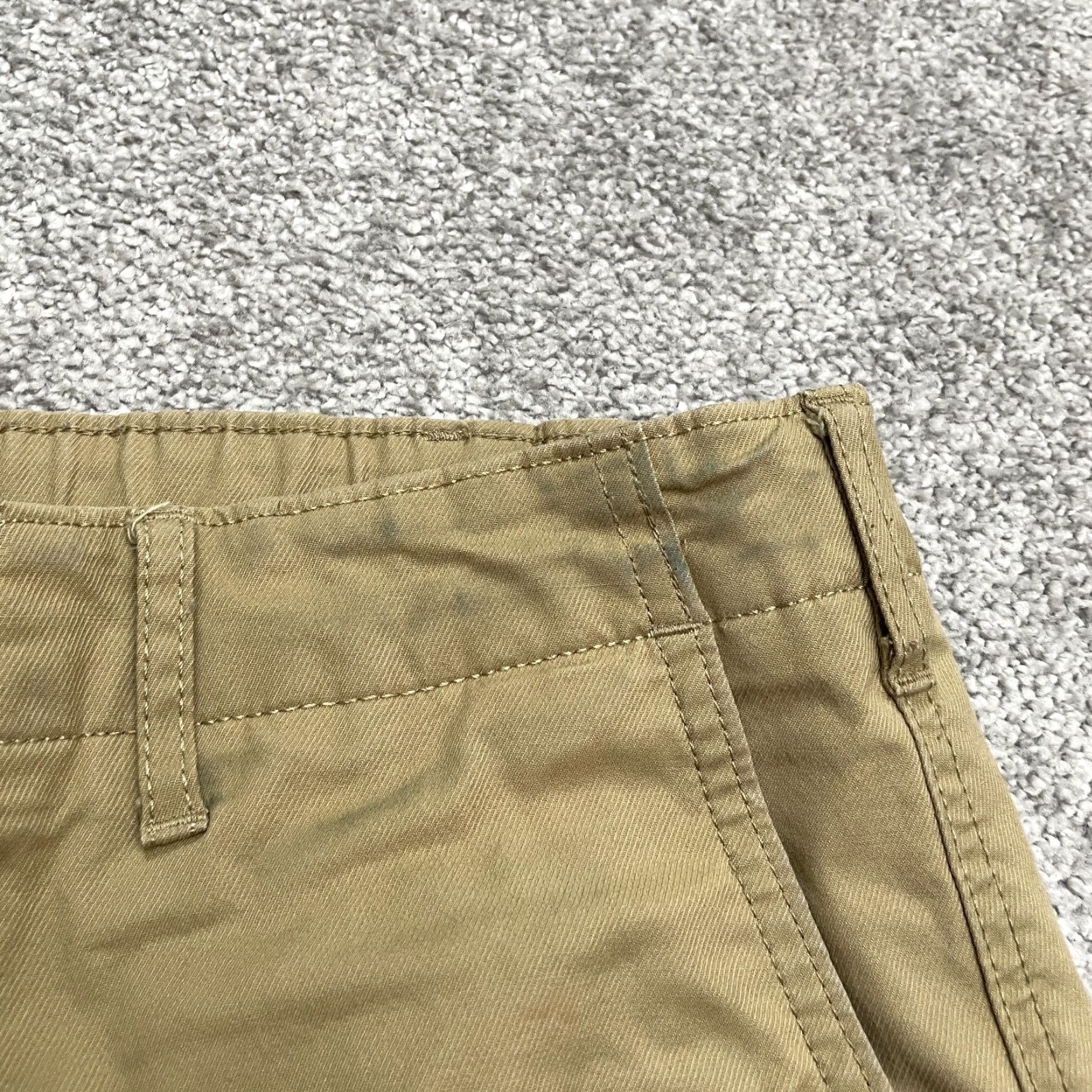 Levi's Levi's Pants Mens 32x28.5 Brown Straight Leg Flat Front Workwear Size US 32 / EU 48 - 5 Thumbnail