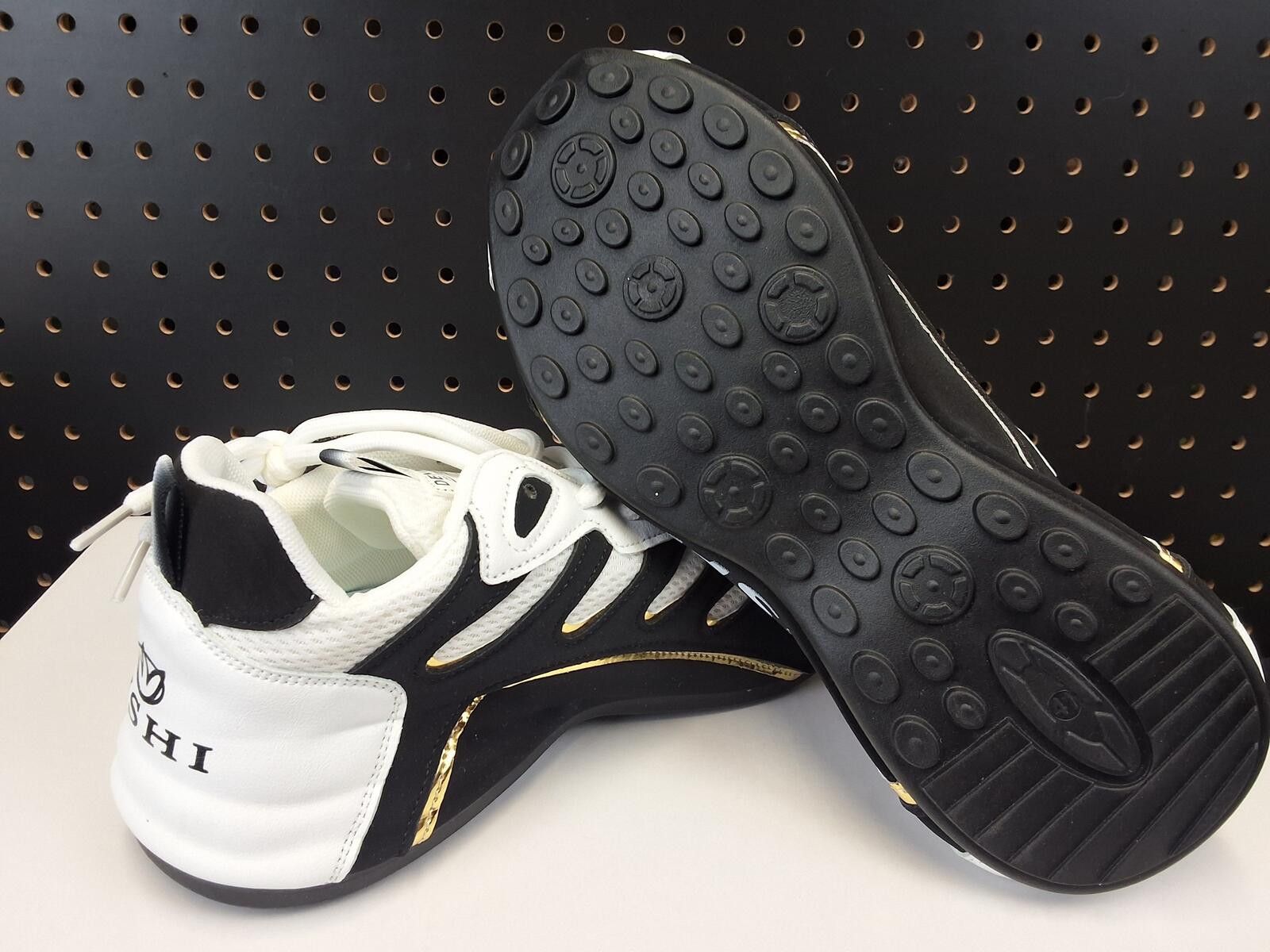 Other Jishi Stylish Black & White Athletic Sneakers - EU Size 41 Size ONE SIZE - 4 Thumbnail