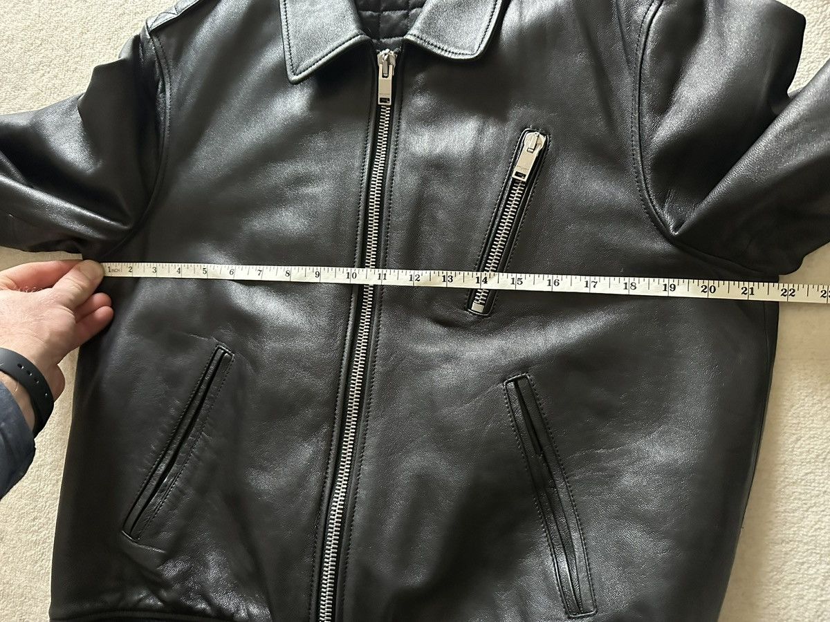 Saint Laurent Paris FW15 Saint Laurent aviator leather jacket 52 Hedi grail Size US L / EU 52-54 / 3 - 6 Thumbnail