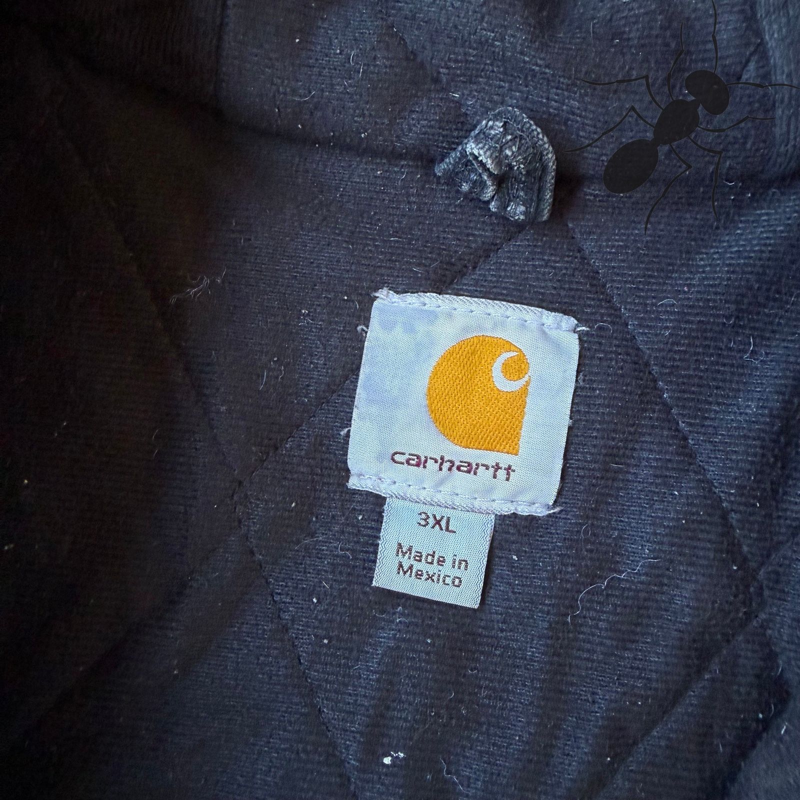 Carhartt × Vintage Carhartt J130 black hooded work wear jacket Size US XXL / EU 58 / 5 - 8 Thumbnail