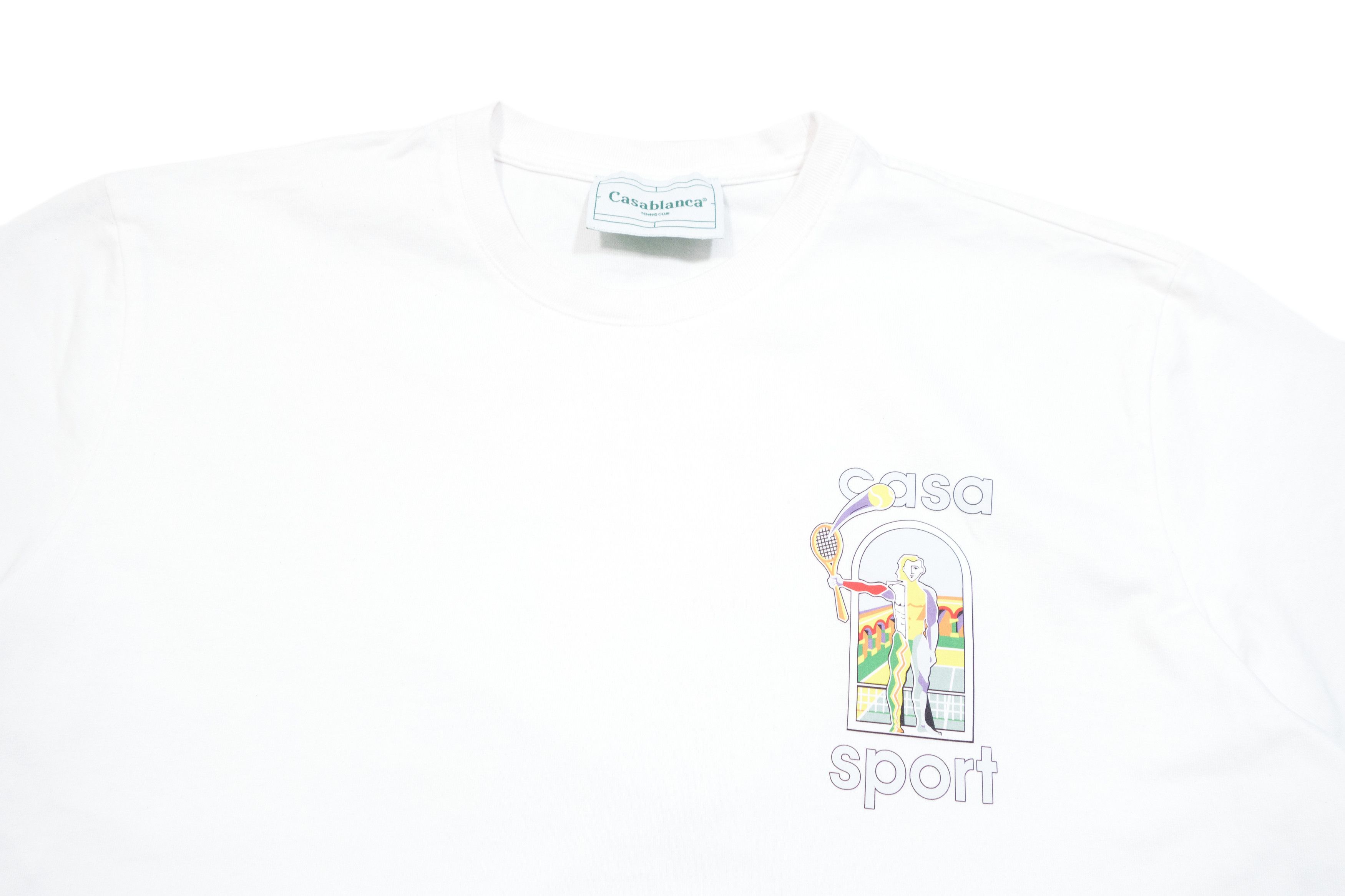 Casablanca Le Jeu Coloré Casasport Graphic T-Shirt Size US L / EU 52-54 / 3 - 3 Thumbnail