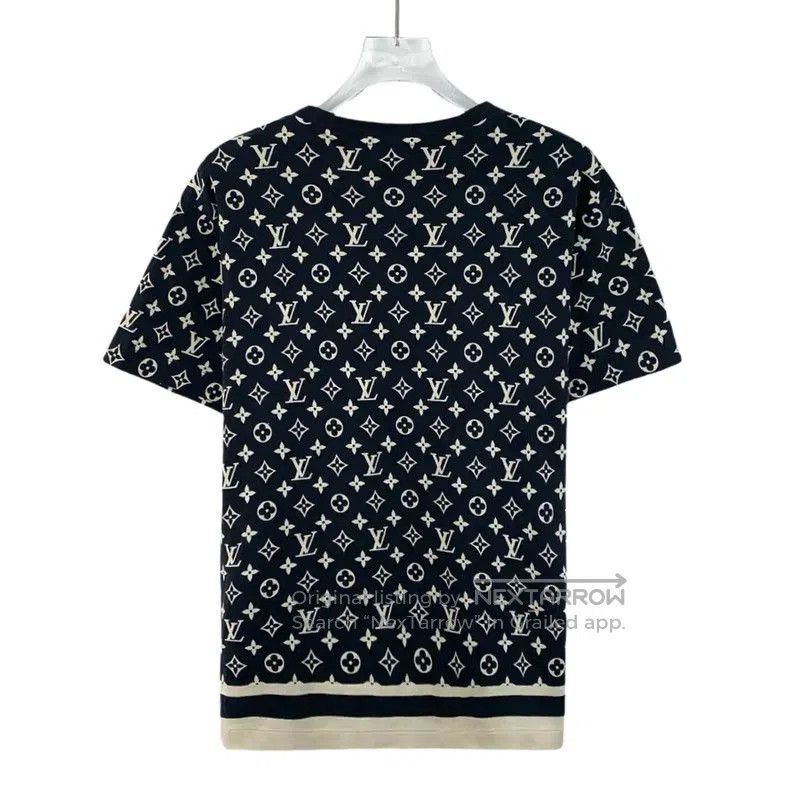 Louis Vuitton Louis Vuitton Black Cotton Women's T. Size S / US 4 / IT 40 - 2 Thumbnail