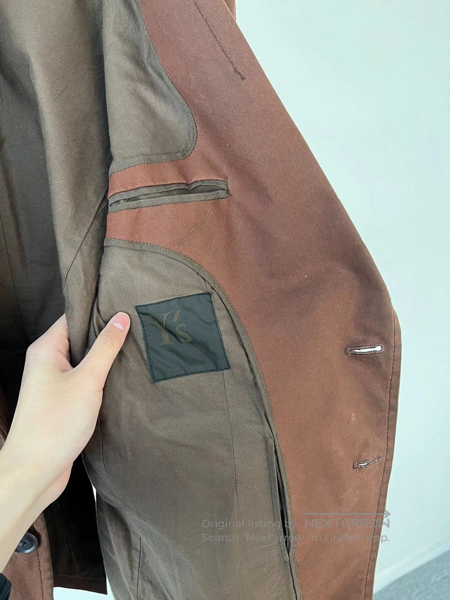 Yohji Yamamoto Red Light Jacket . Size US M / EU 48-50 / 2 - 5 Thumbnail