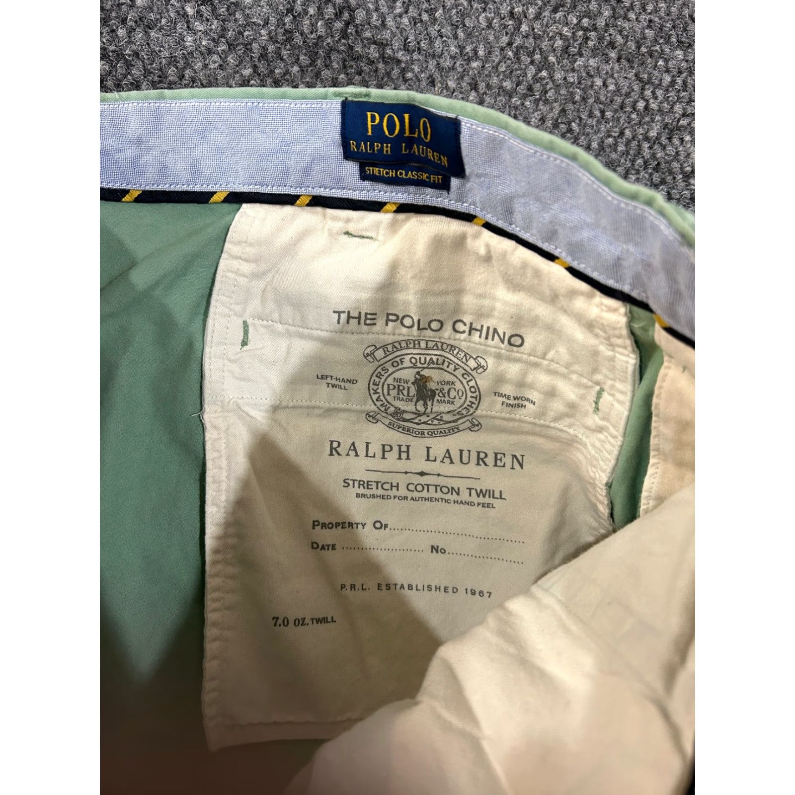 Polo Ralph Lauren Polo Ralph Lauren Chino Shorts Mens 40 Green Stretch Classic Fit Casual Twill Size US L / EU 52-54 / 3 - 5 Thumbnail