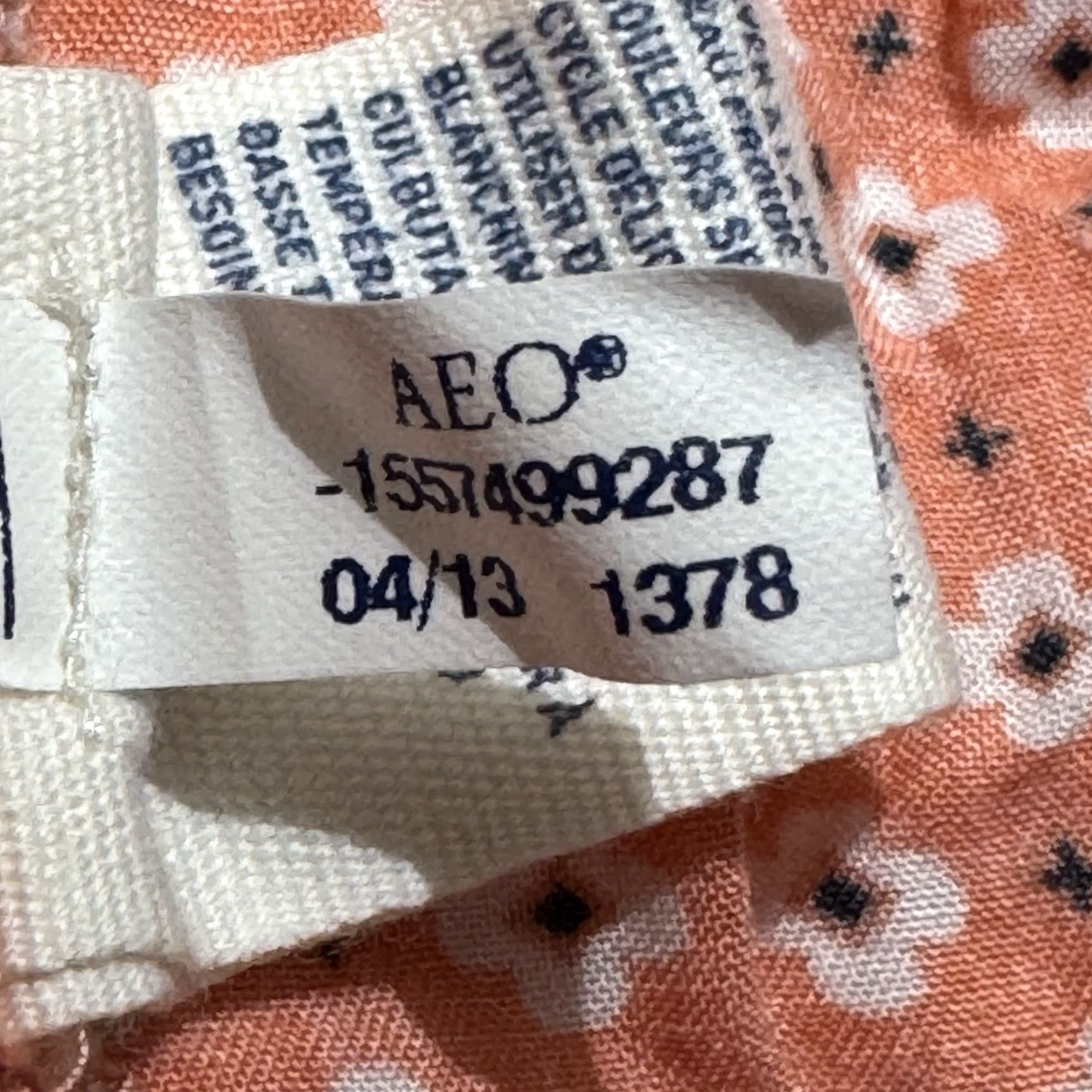 American Eagle Outfitters American Eagle Skirt Small Floral Boho Peasant Flowy Cottagecore Tier 2010s Size 28" / US 6 / IT 42 - 6 Thumbnail