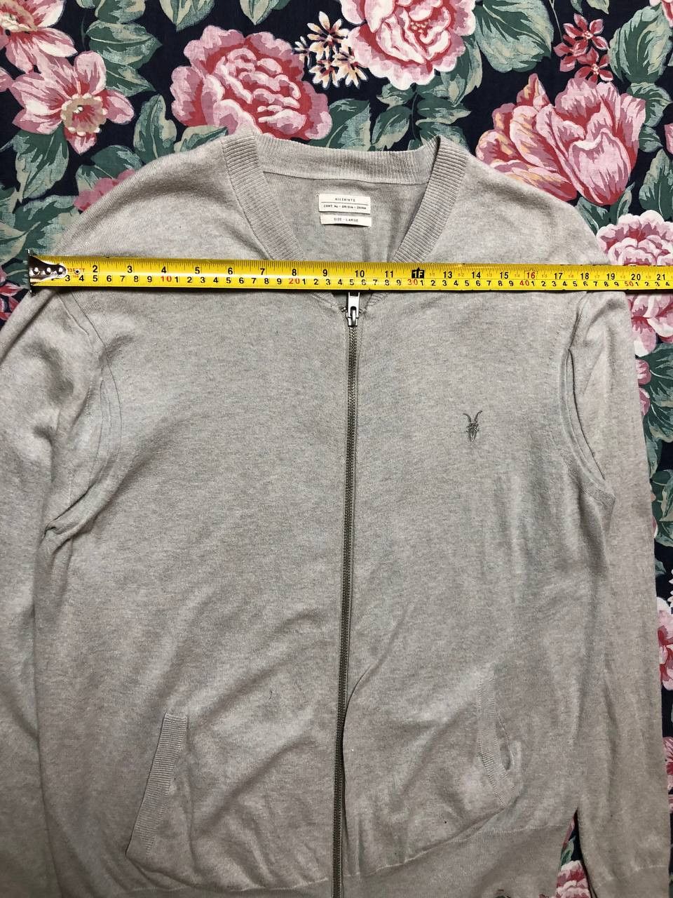 Allsaints Allsaints Zip Hoodie Size US L / EU 52-54 / 3 - 7 Thumbnail