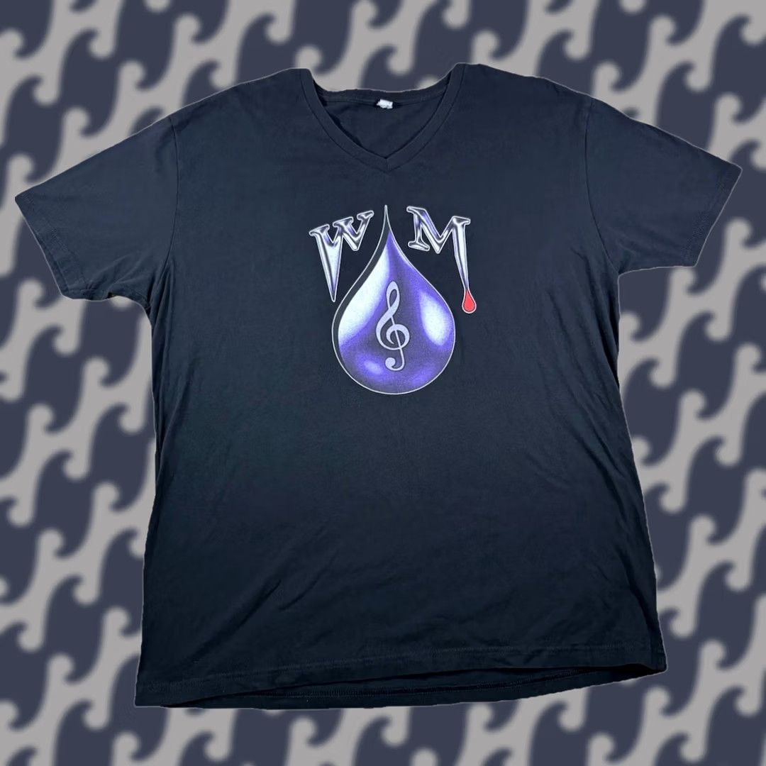 Next Level Y2K Purple Rain WM Music Short Sleeve Black T-Shirt XX-Large Unisex Adults Crew Neck T-Shirt Nike? Size US XXL / EU 58 / 5 - 1 Thumbnail