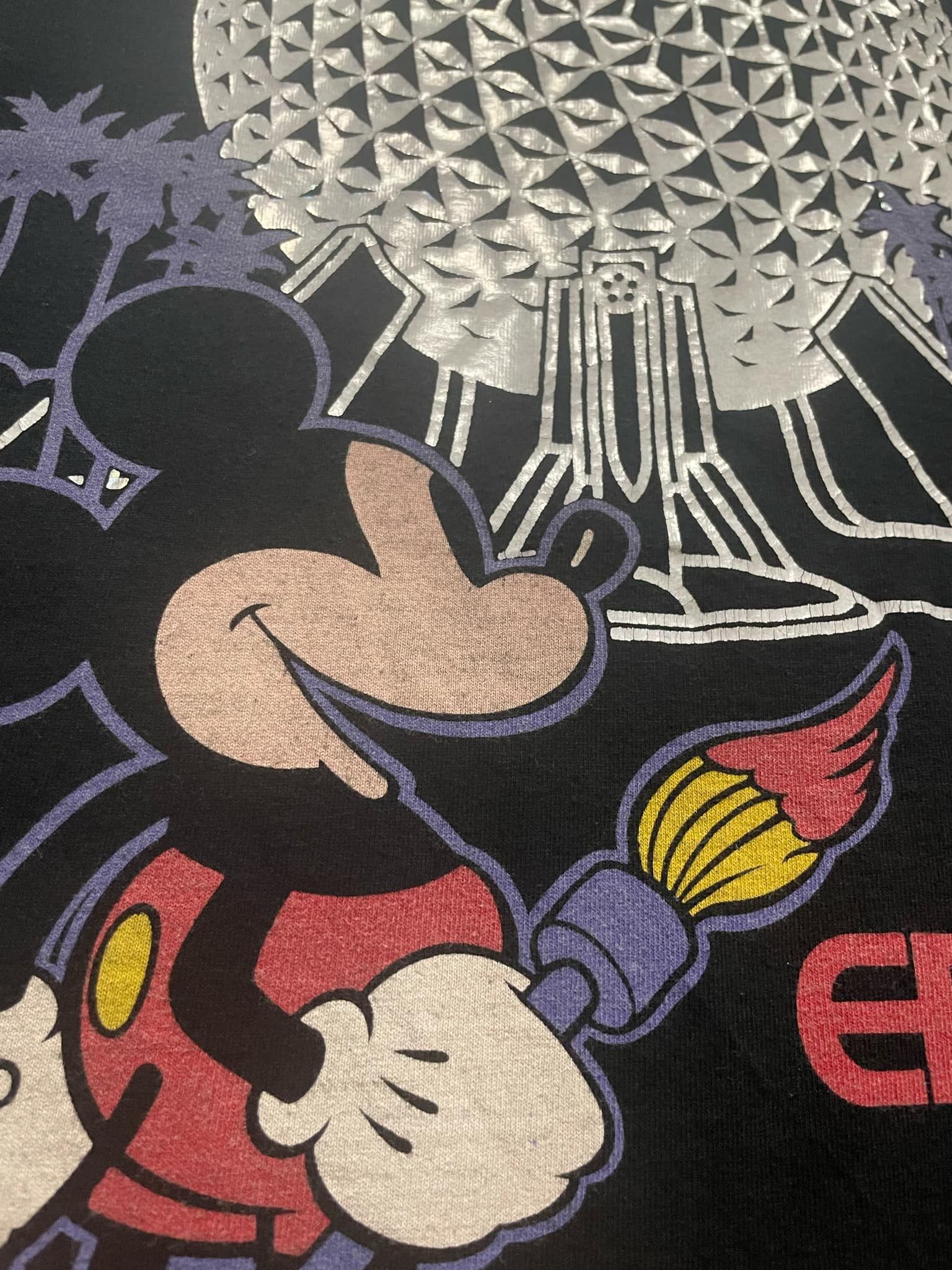 Disney × Mickey Mouse × Vintage Vintage Disney Epcot Mickey Shirt Size US XL / EU 56 / 4 - 4 Thumbnail