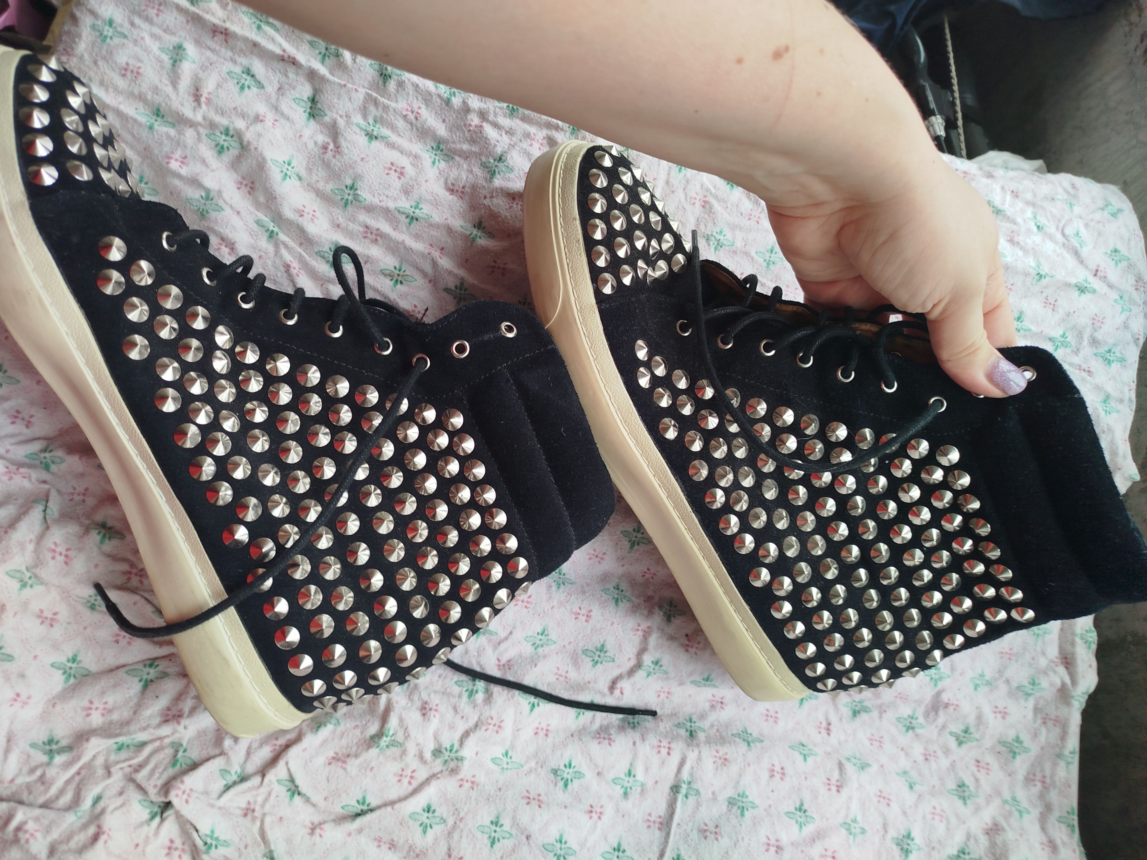 Jeffrey Campbell Edgy Jeffrey Campbell High-Top Sneakers (Size 42/43) Size US 9.5 / EU 42-43 - 8 Thumbnail
