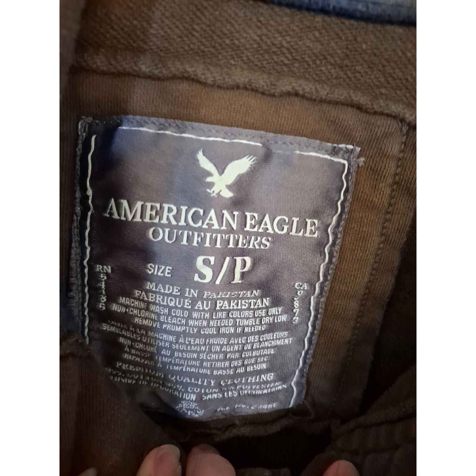 Other American Eagles Outfitters Brown 1/4 Button Hoodie Size S Size US S / EU 44-46 / 1 - 3 Thumbnail