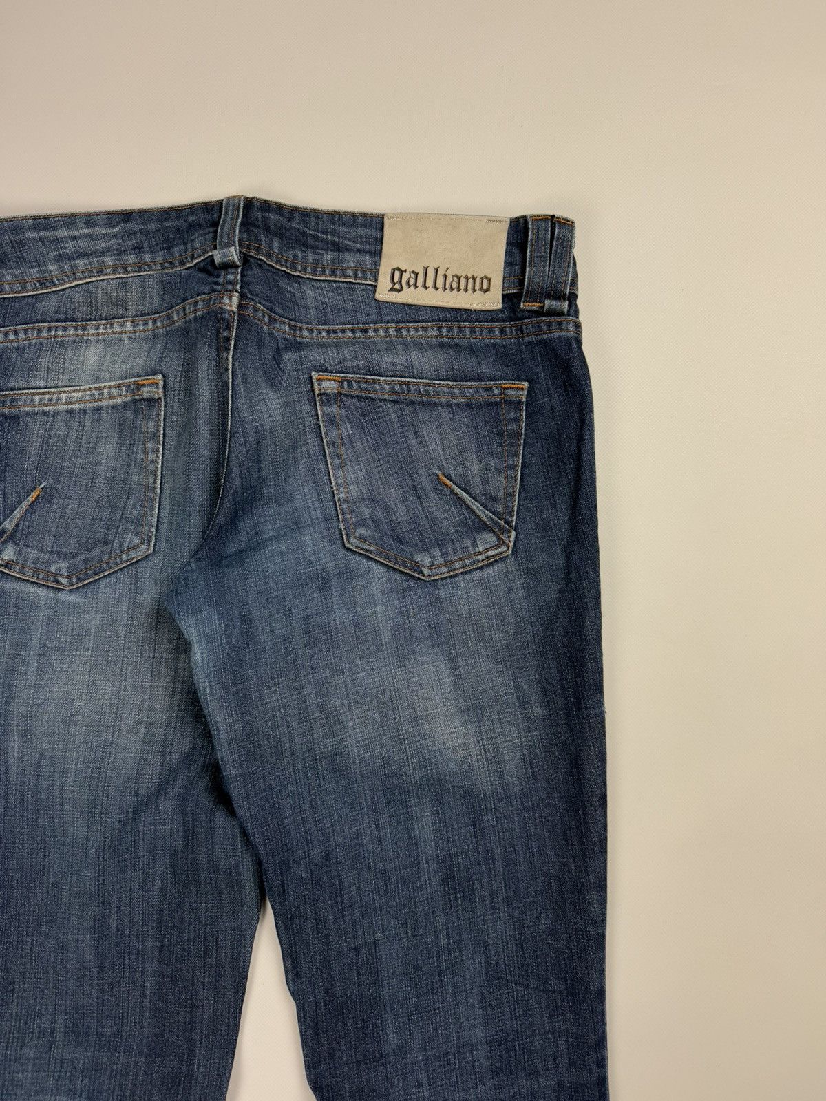 John Galliano Galliano Vintage Ladies Skinny Denim Jeans Size 29 / 43 Size 29" - 24 Thumbnail