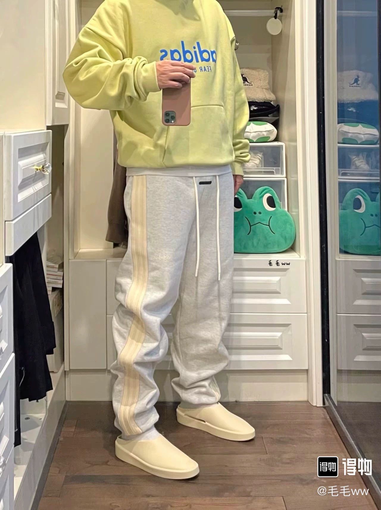 Adidas FOG x adidas SS24 Heavy Fleece Sweatpants Gray/White M Size US 32 / EU 48 - 9 Thumbnail