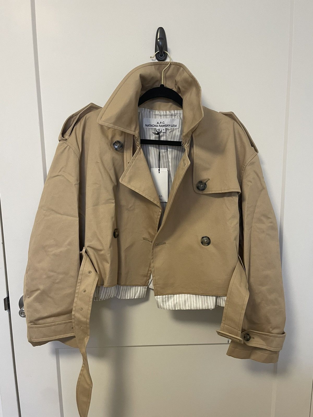 A.P.C. A.P.C. Horace Trench Coat Cropped Size M / US 6-8 / IT 42-44 - 1 Thumbnail