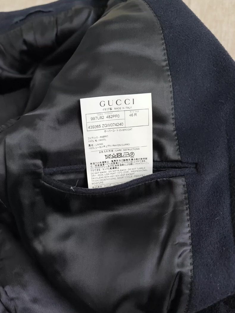 Gucci Gucci Men's wool coat 2503-Nextarrow Size US S / EU 44-46 / 1 - 4 Thumbnail