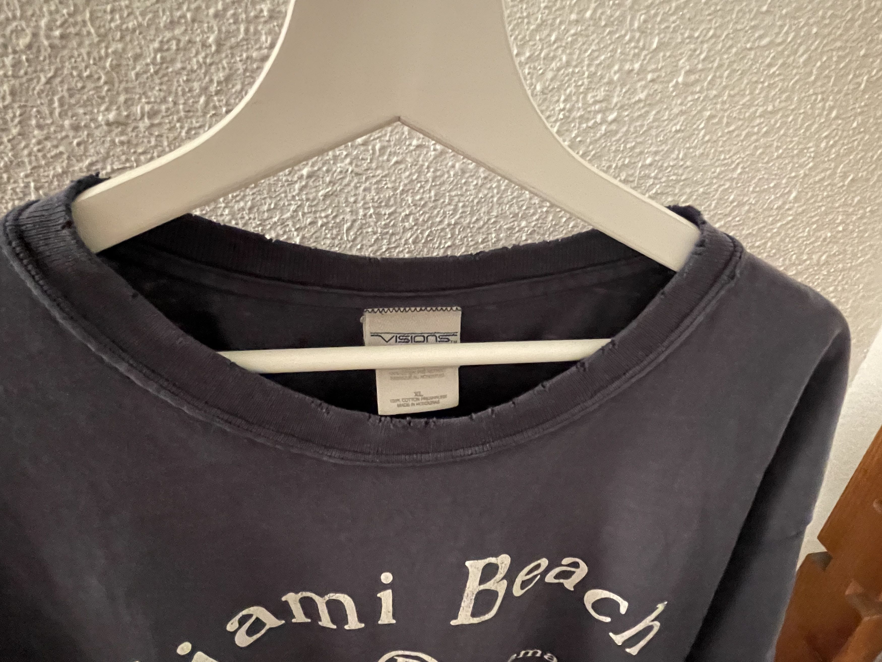 Vintage 90s Vintage Miami Beach Classic Tee Size US XL / EU 56 / 4 - 3 Thumbnail