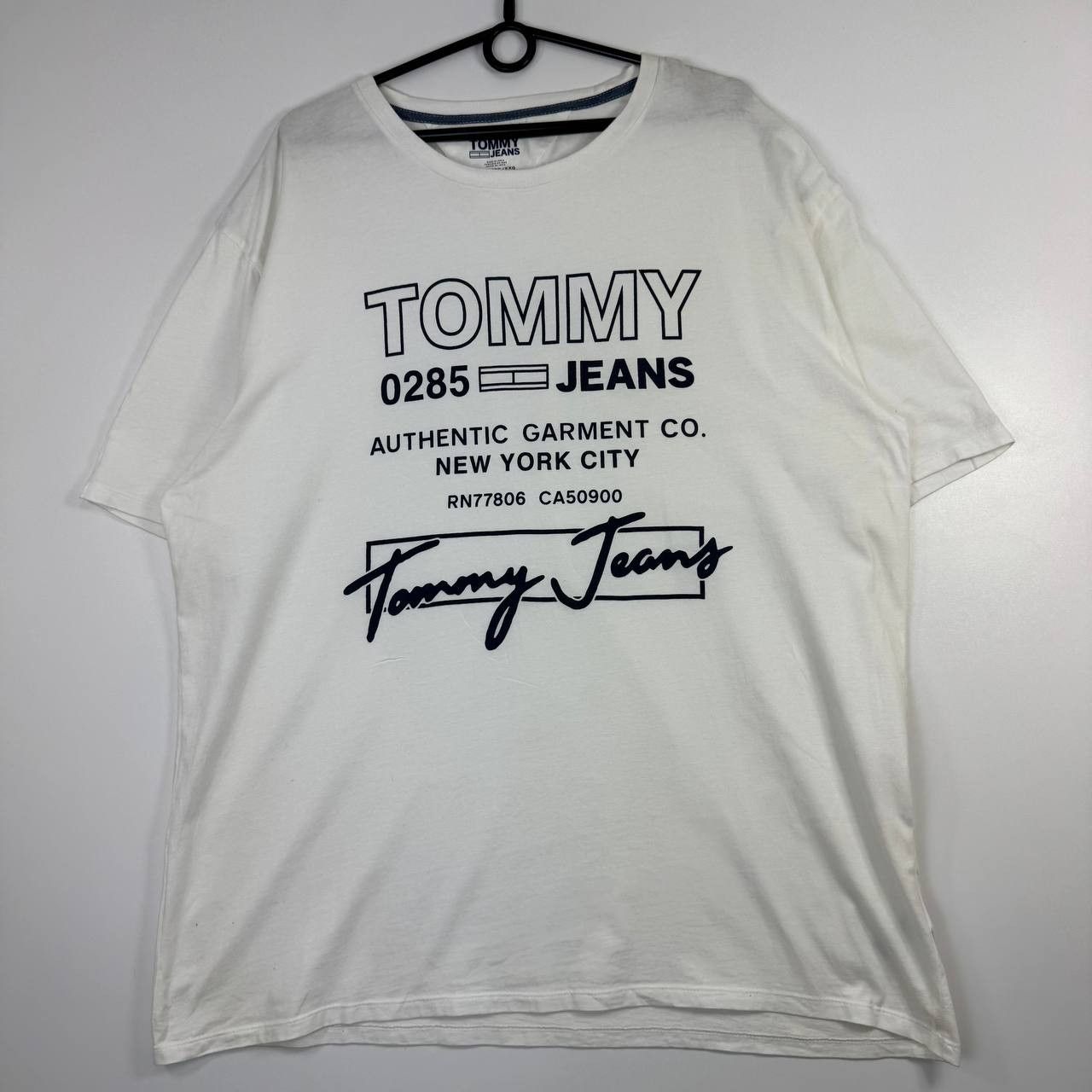 Tommy Jeans Tommy Jeans Logo Graphic T-Shirt White Mens Size XXL Size US XXL / EU 58 / 5 - 1 Thumbnail